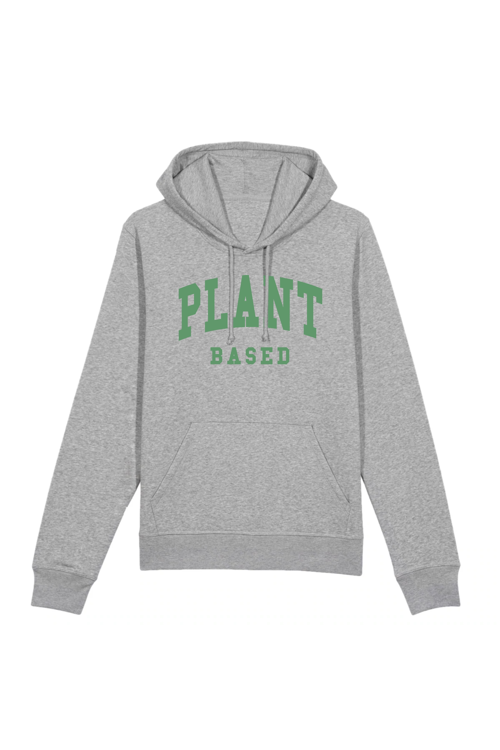 Oat Milk Club Damen vegan Hoodie Plant Based Unisex Grau