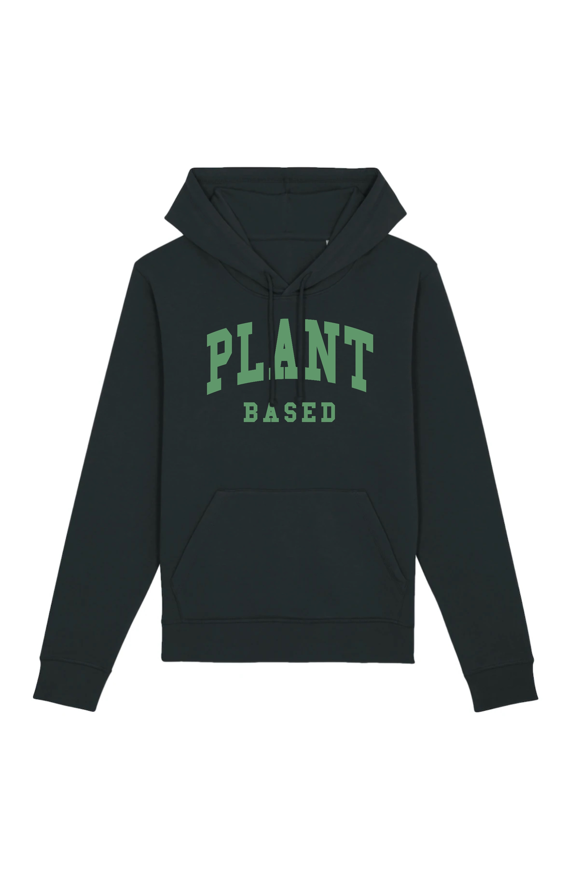 Oat Milk Club Damen vegan Hoodie Plant Based Unisex Schwarz