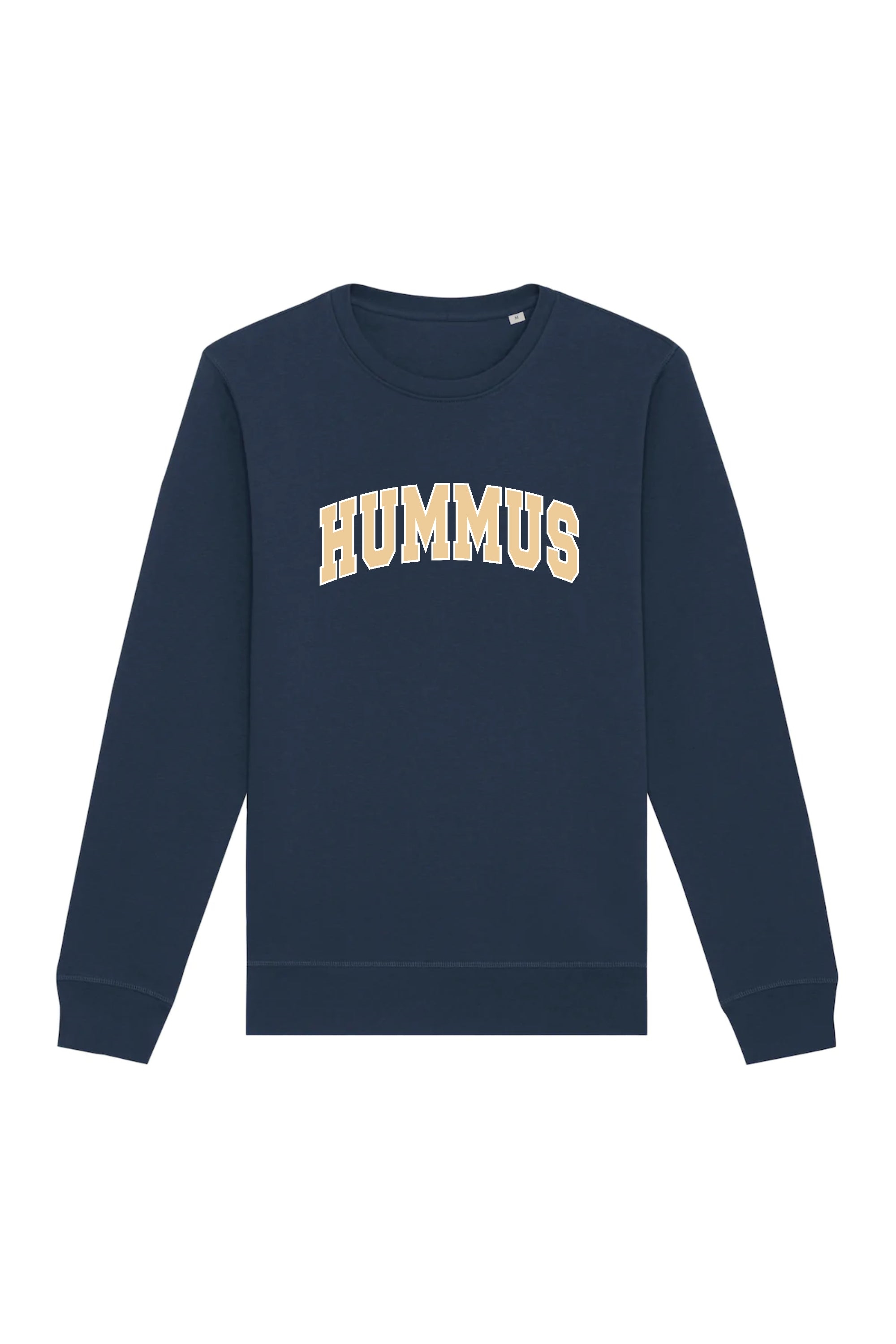 Oat Milk Club Damen vegan Sweatshirt Hummus Unisex Marineblau