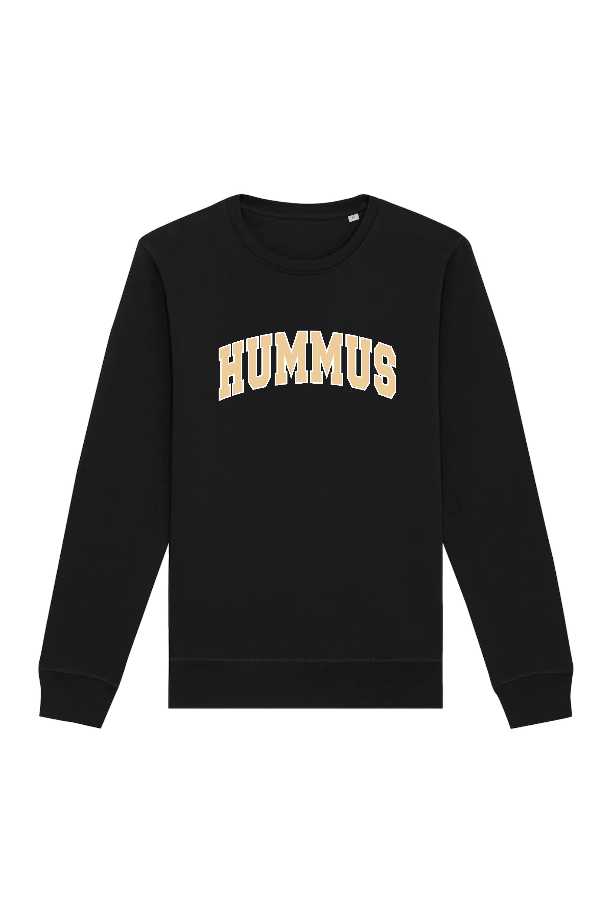Oat Milk Club Damen vegan Sweatshirt Hummus Unisex Schwarz