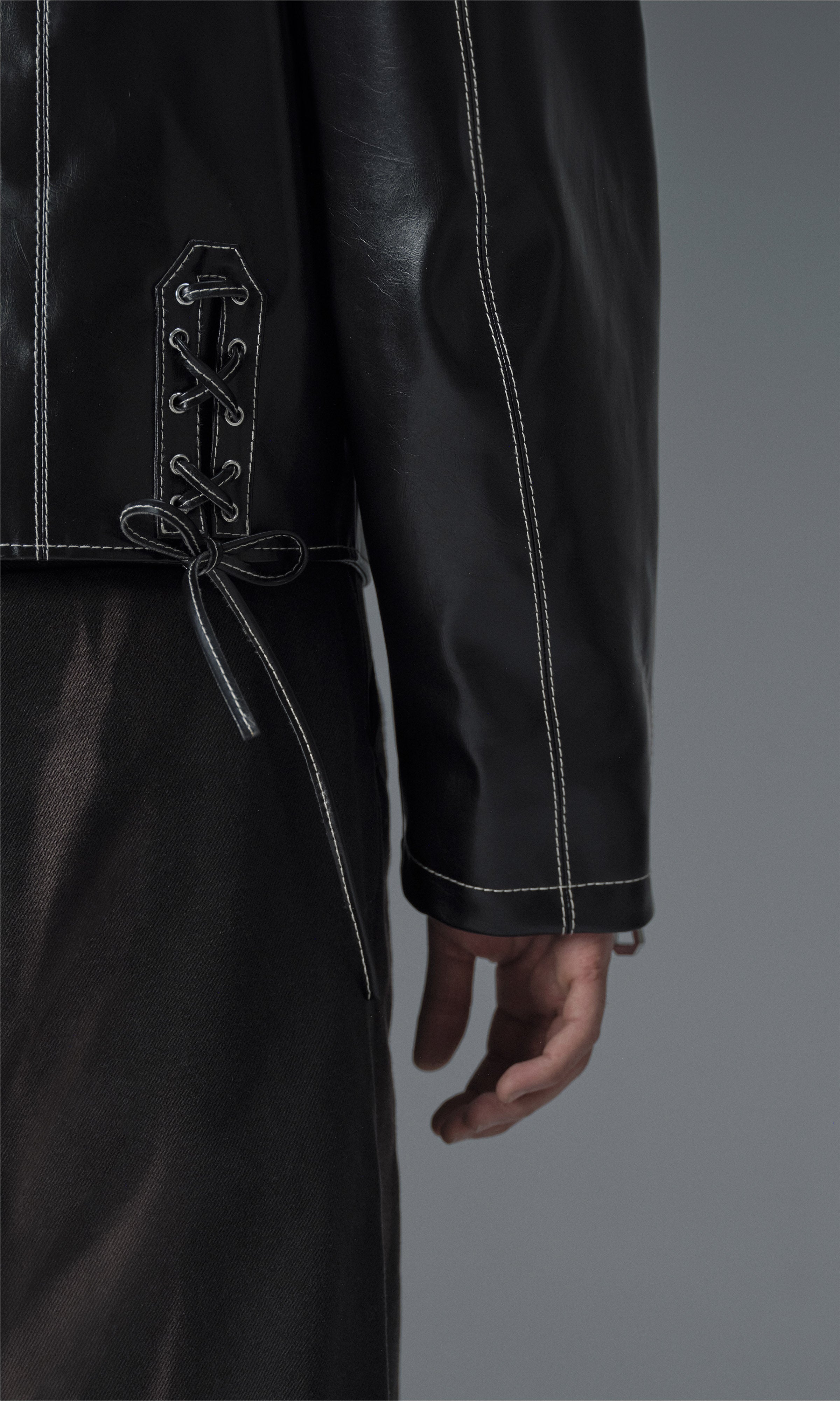 83300 - Herren vegan Jacke Robin Black