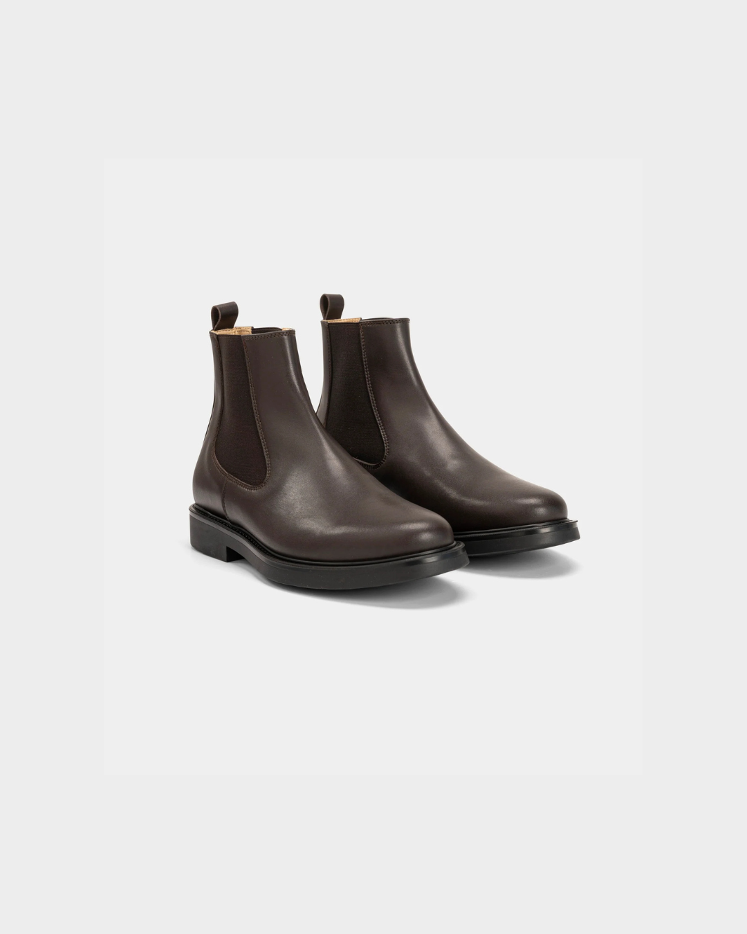 Solari Milano men vegan Chelsea Boots Men Brown