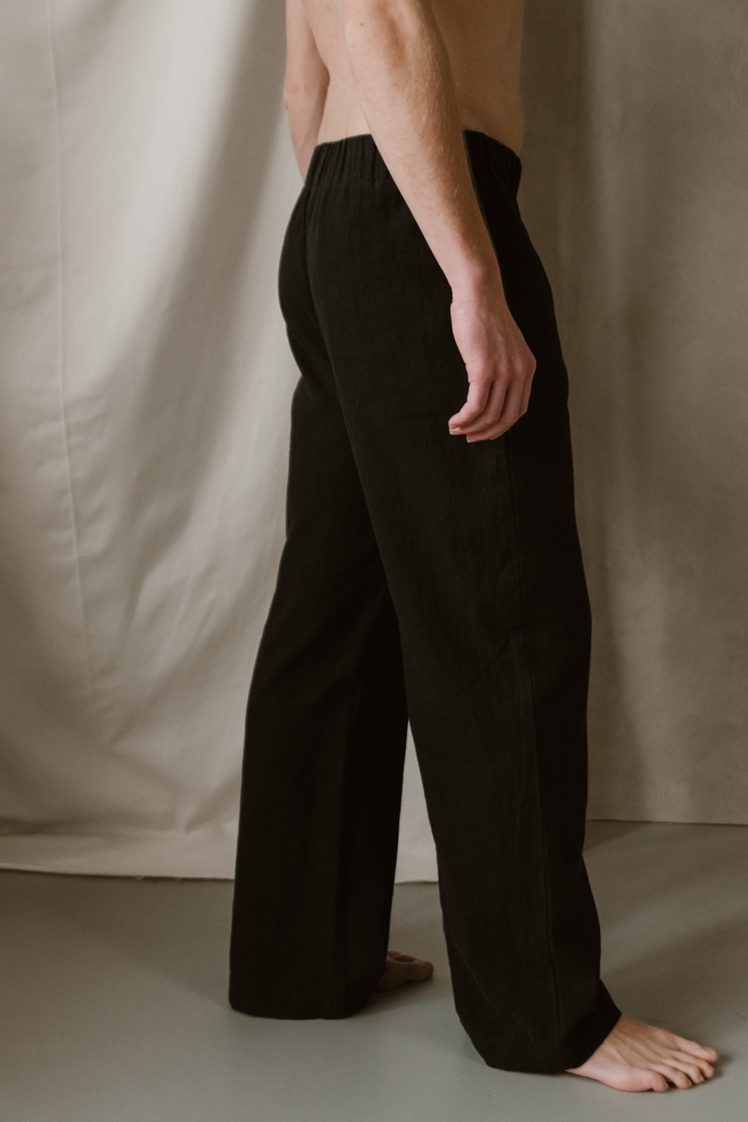 The View Yoga men vegan Pants Men Teya Black