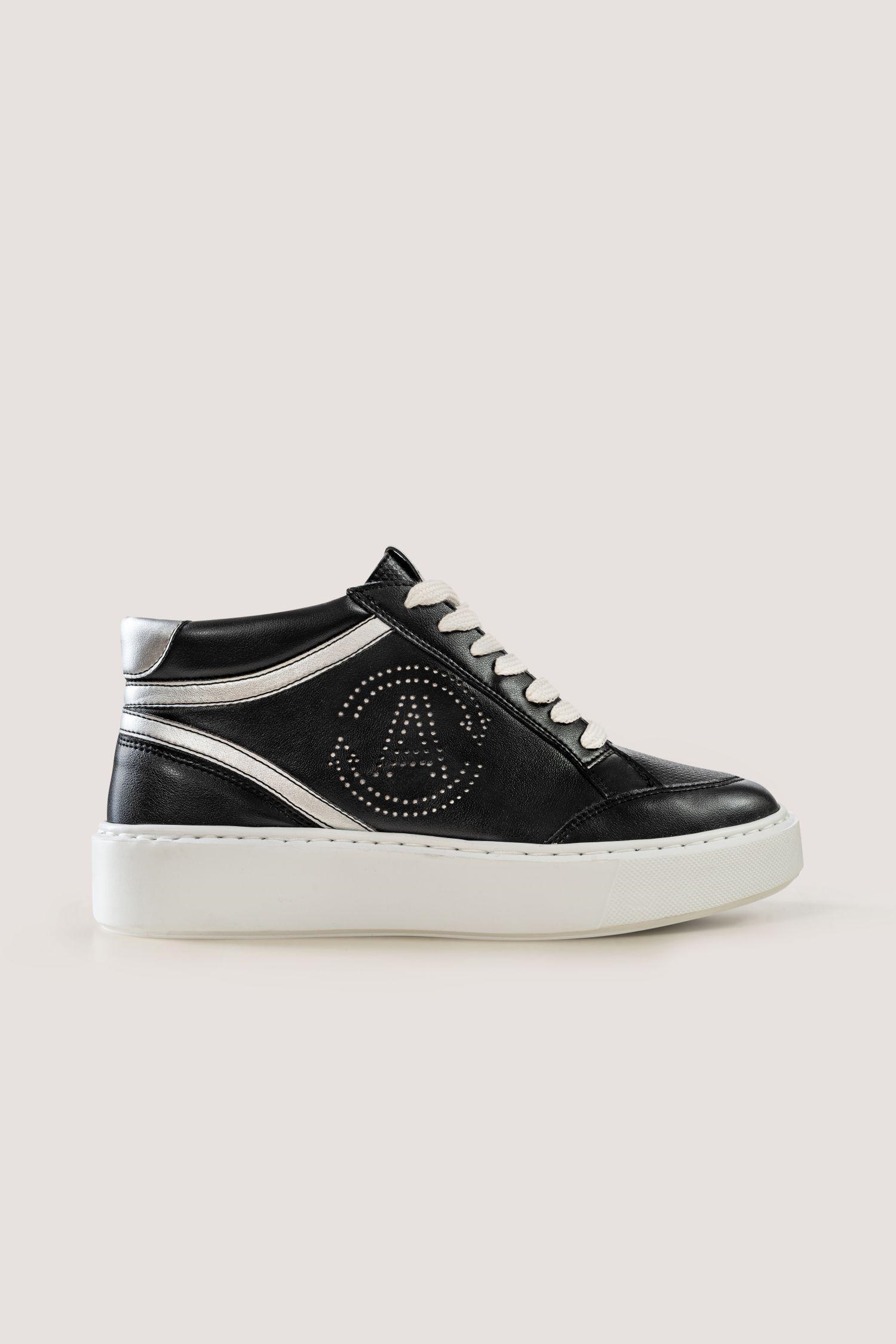 AGAZI Damen vegan Sneaker Blanka Schwarz