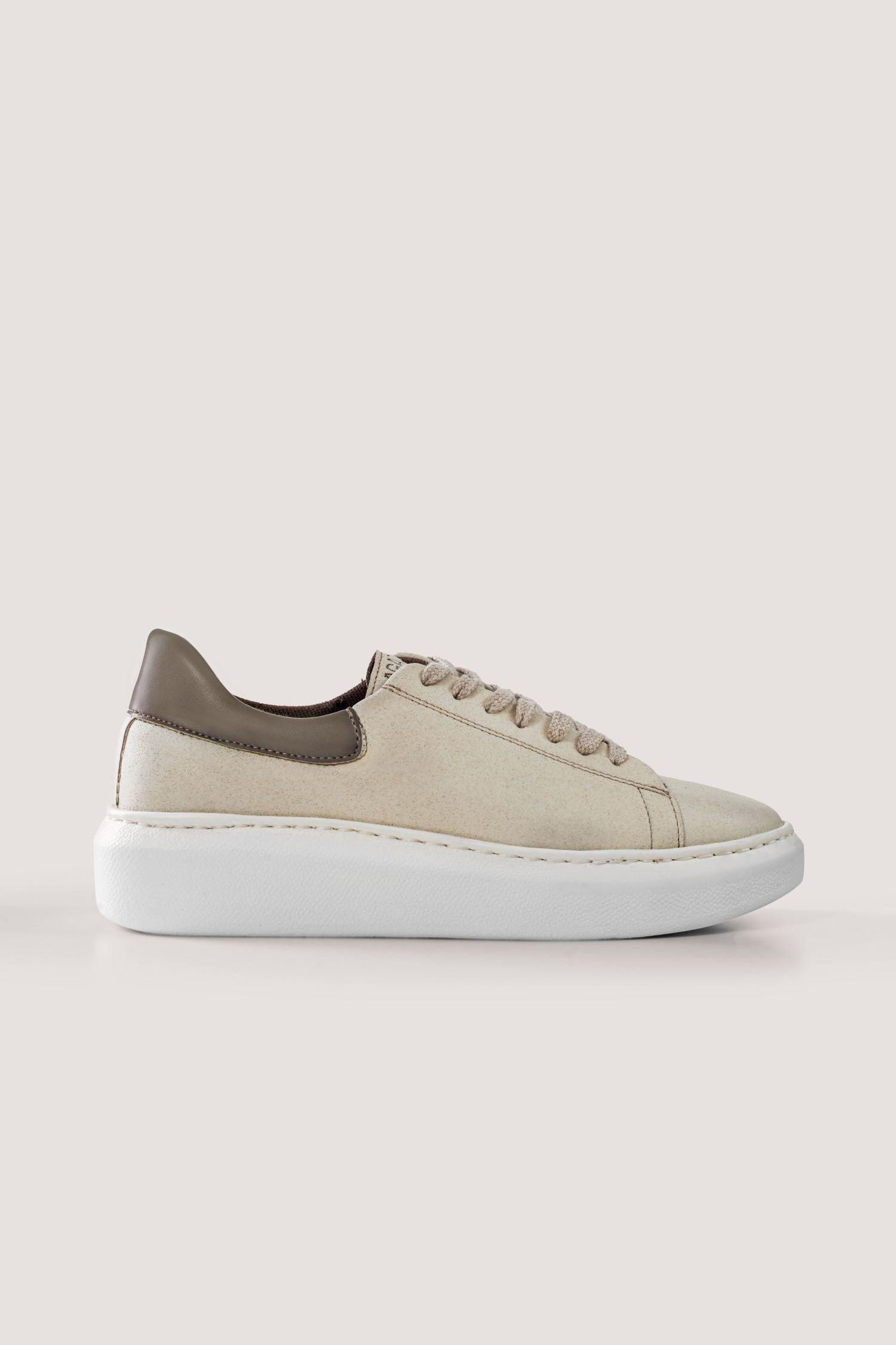 AGAZI Damen vegan Sneaker Emma Cappucino