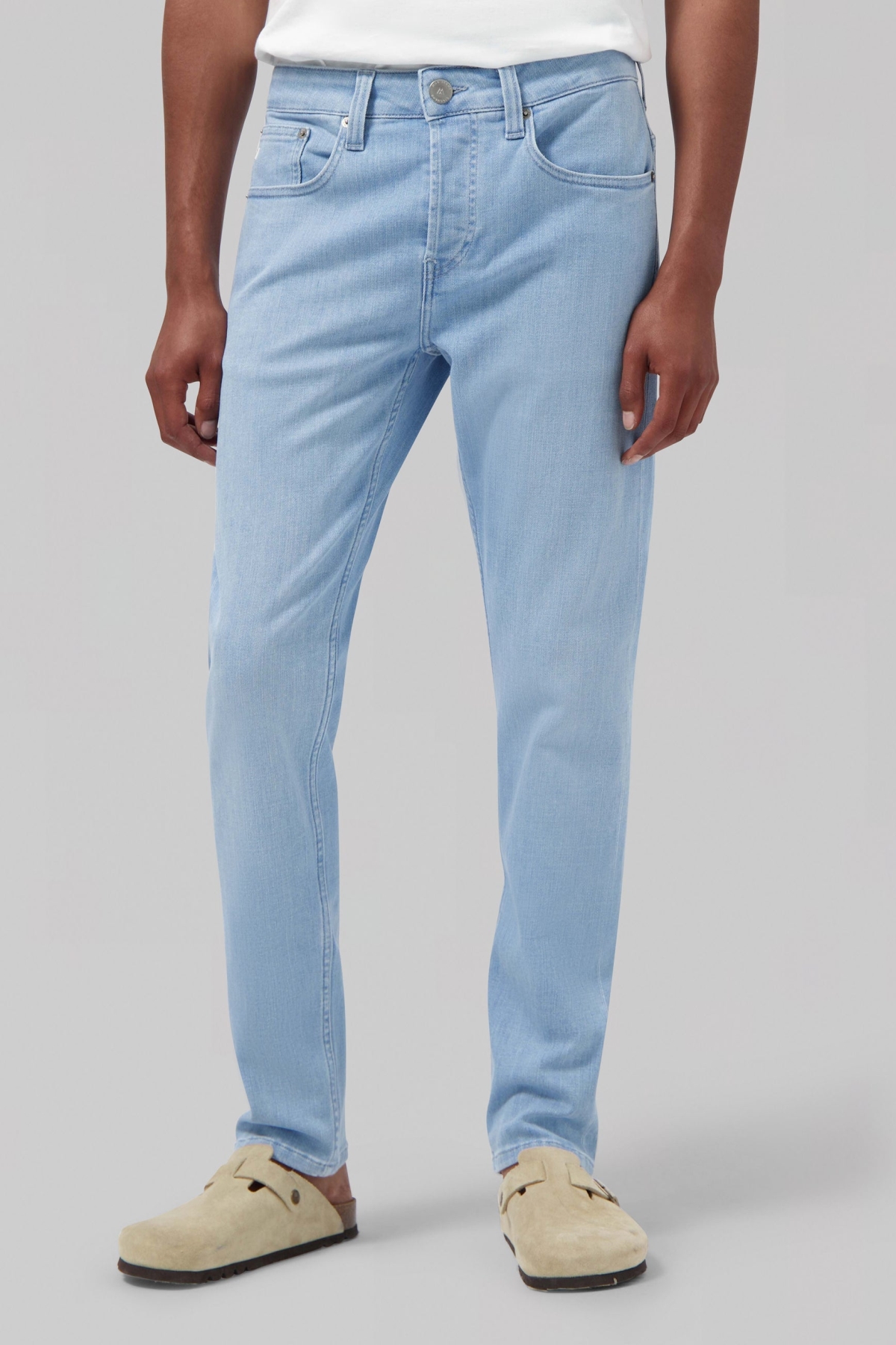 MUD Jeans Herren vegan Jeans Mid Slim Rick Sunny Stone