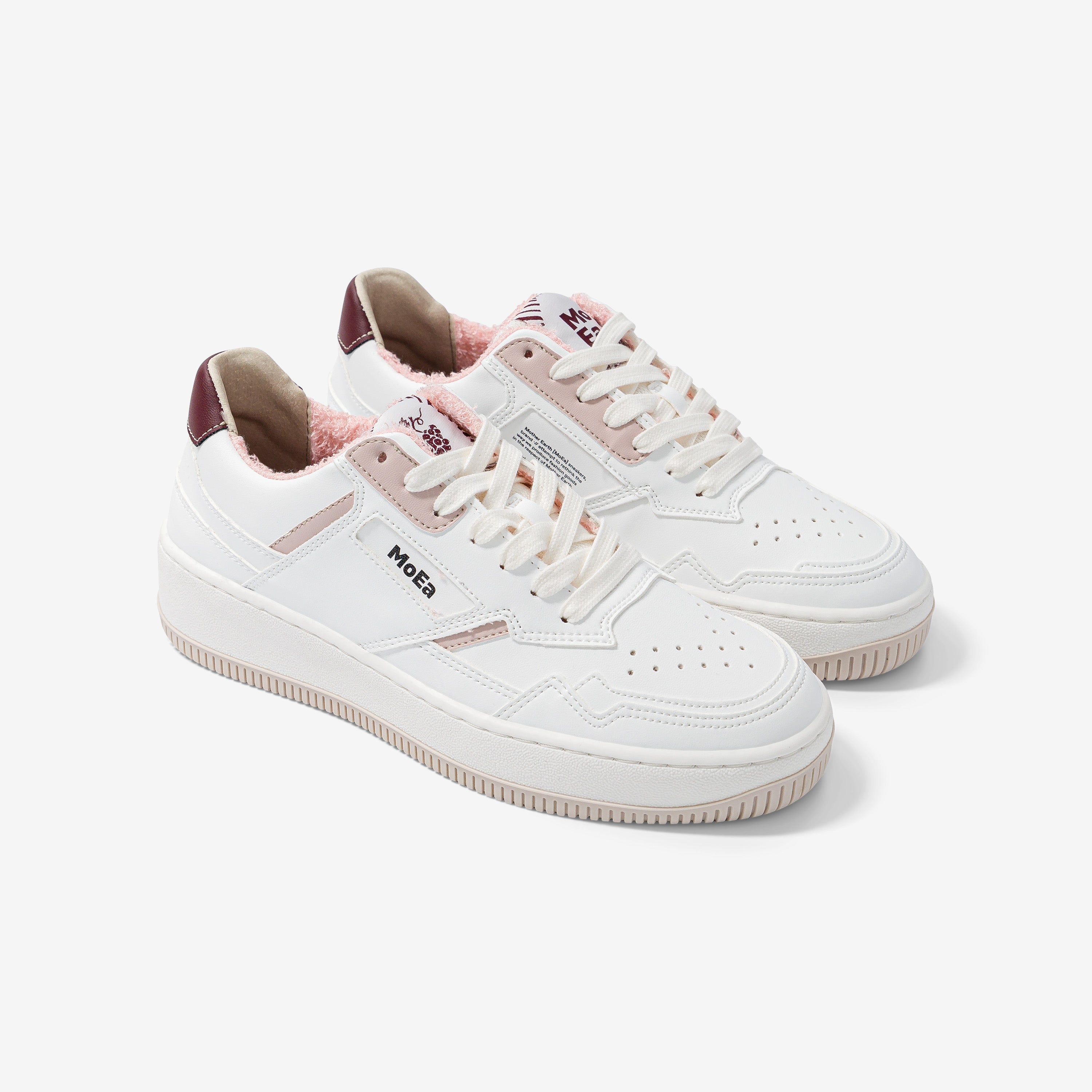 MoEa men vegan Sneakers Gen1 Grapes Light Pink