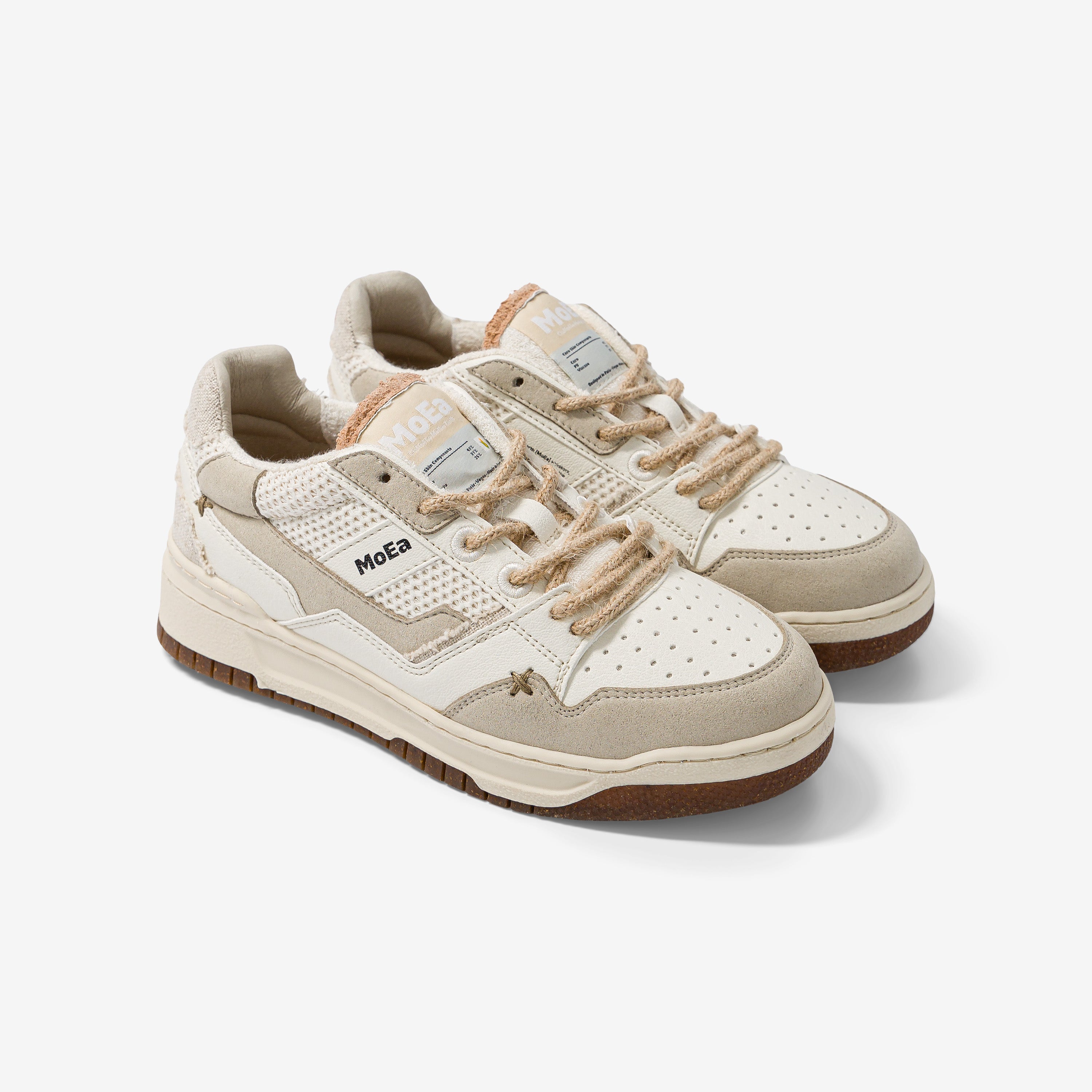 MoEa men vegan Sneakers Gen2 Craft Beige