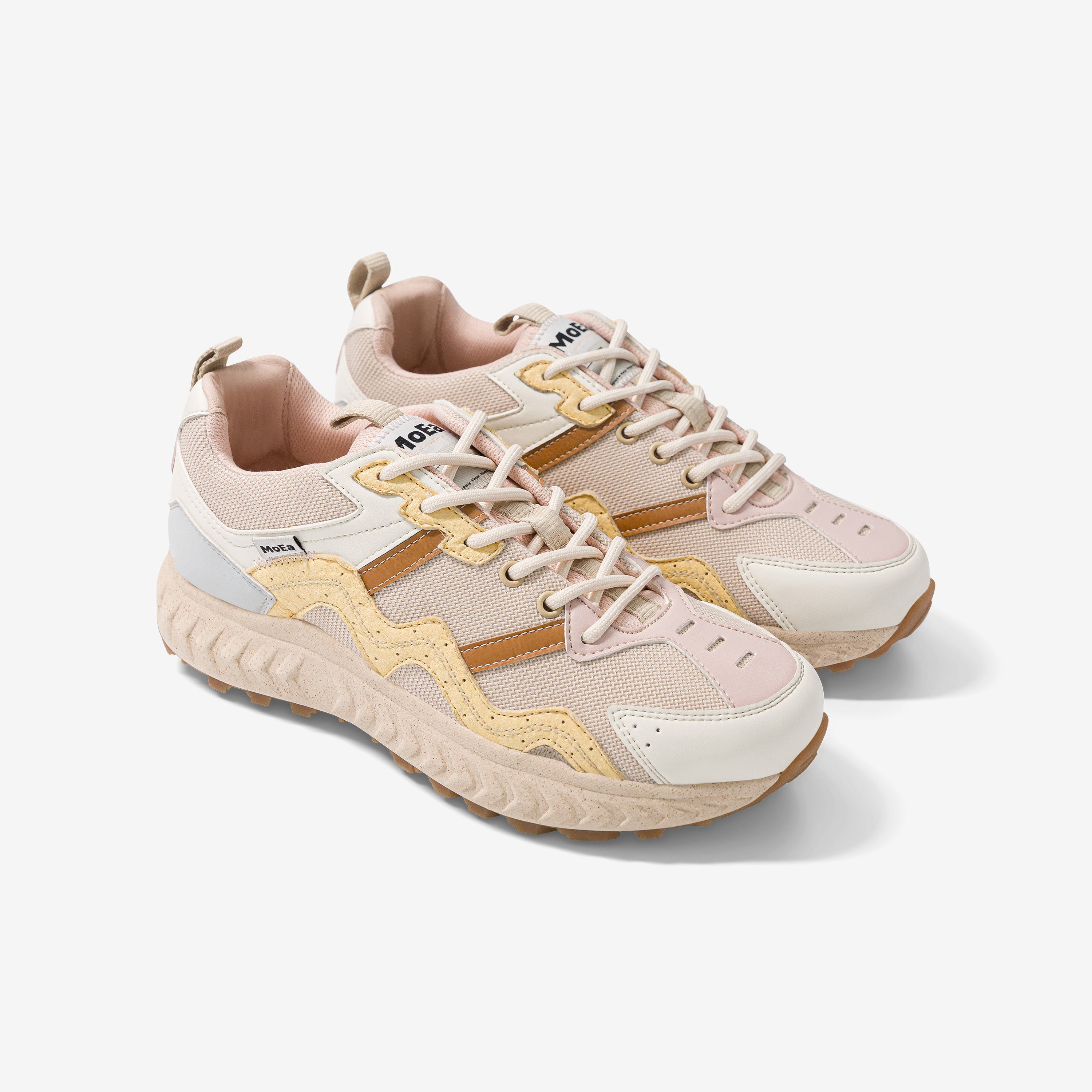 MoEa men vegan Sneakers Gen7 All In Pastel Multicolor