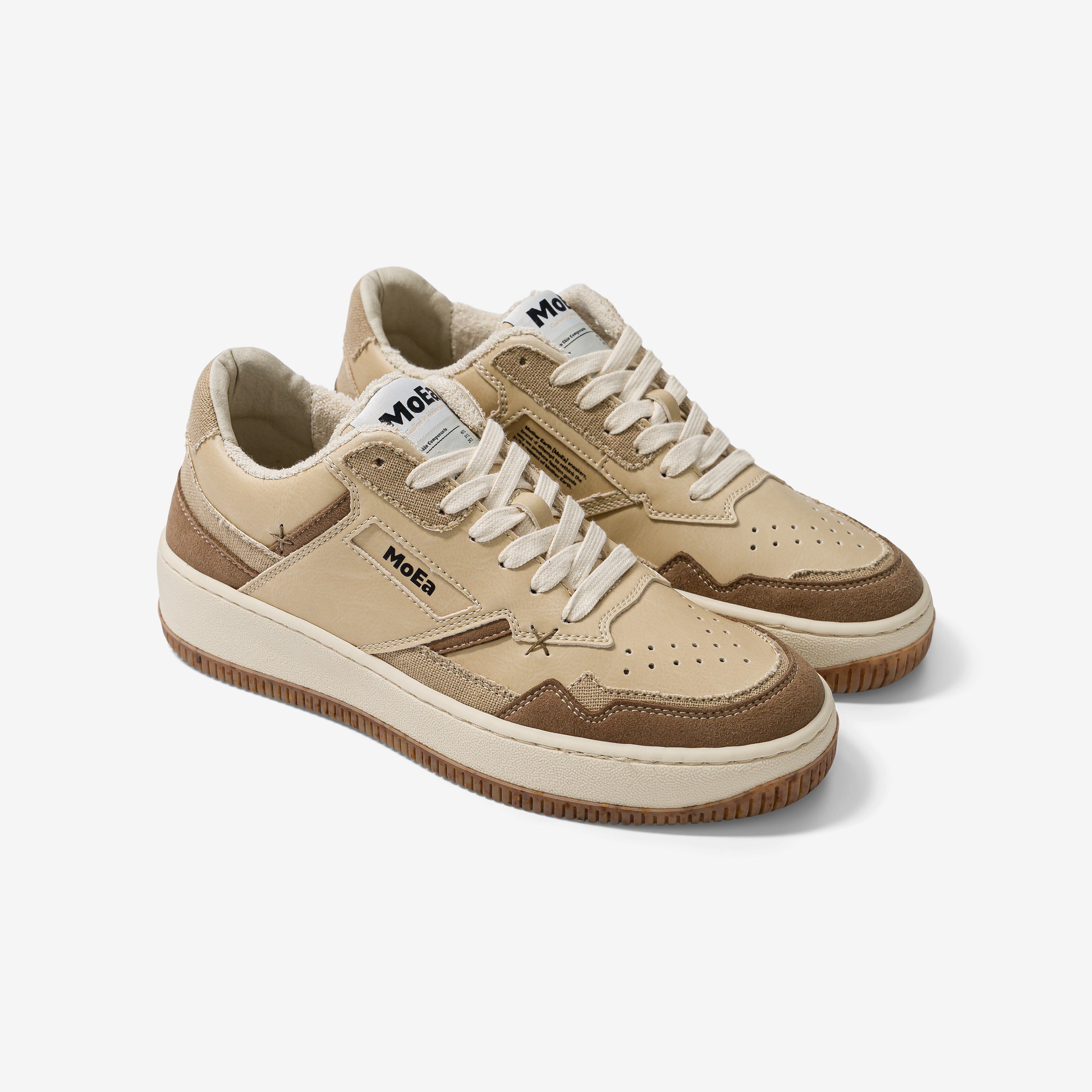 MoEa men vegan Sneakers Gen1 Craft Brown