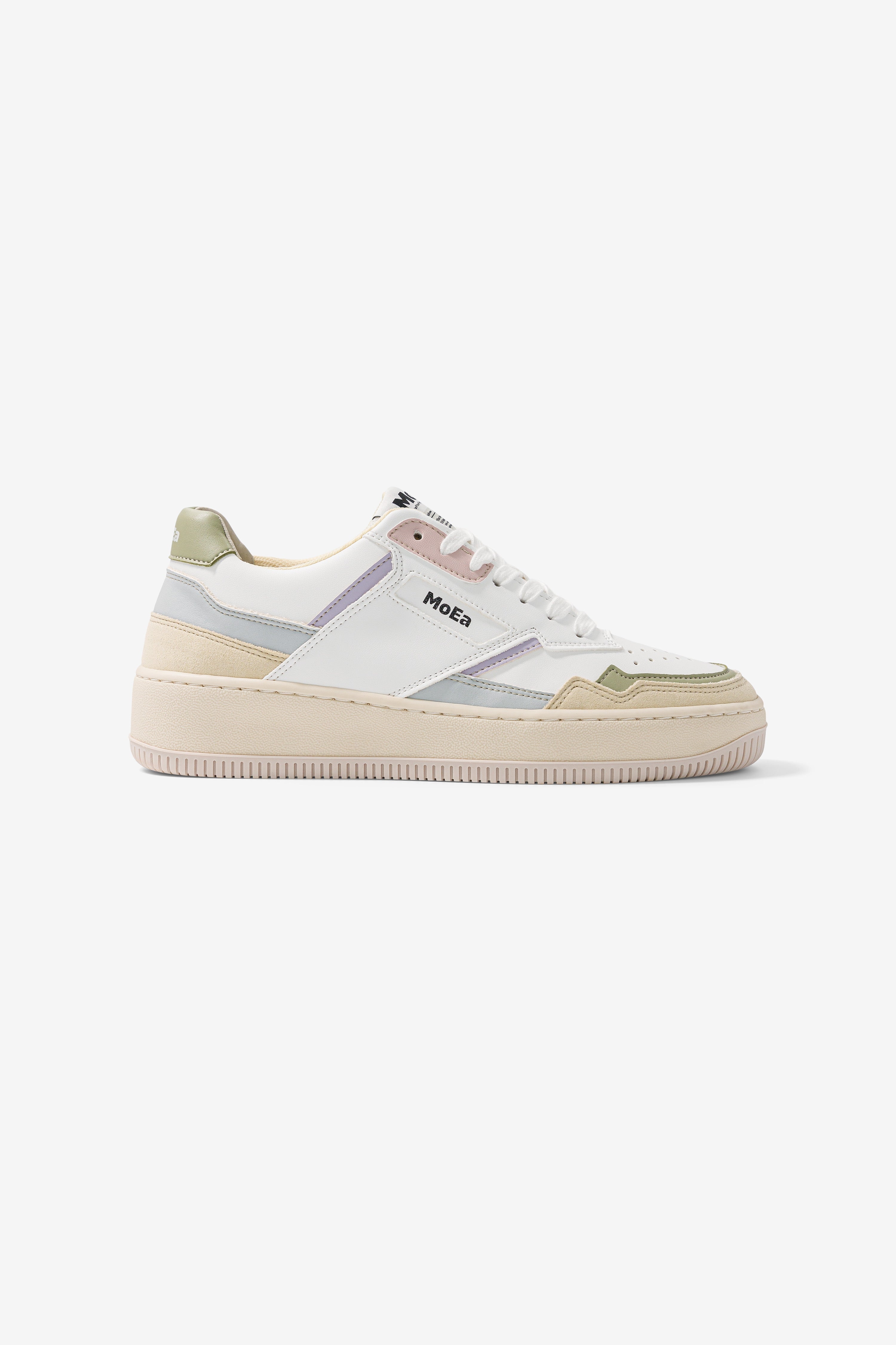 Image of MoEa mannen vegan Sneakers Gen1 All In Pastel Veelkleurig