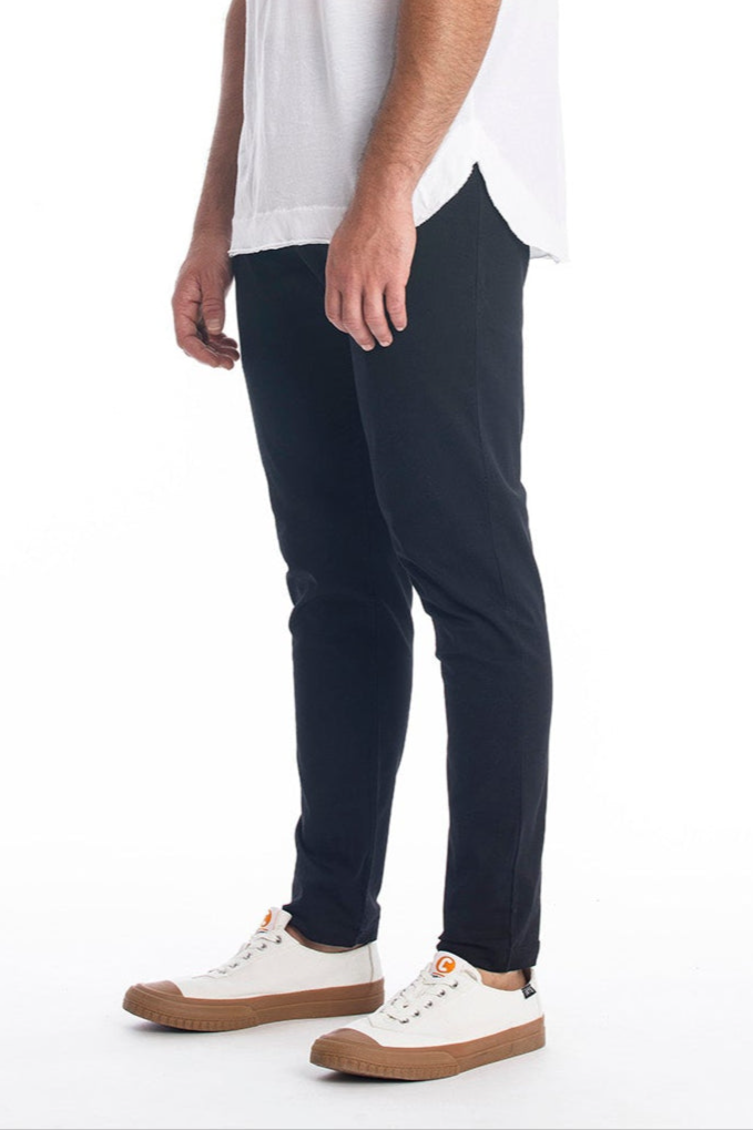 RAVENS VIEW IBIZA Herren vegan Hose Vegas Schwarz