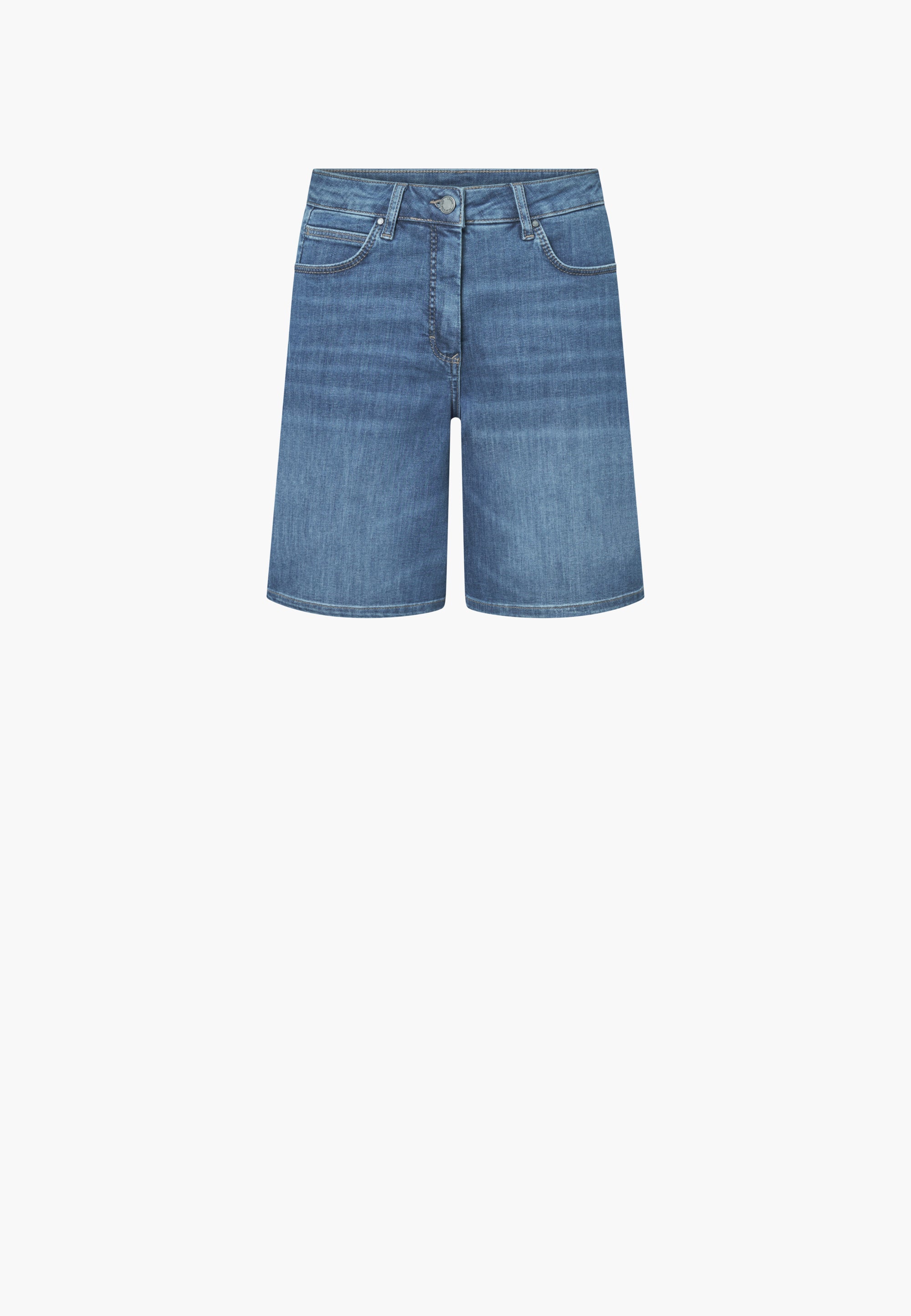 LAURIE womens vegan Loose Shorts Carol Washed Blue Denim