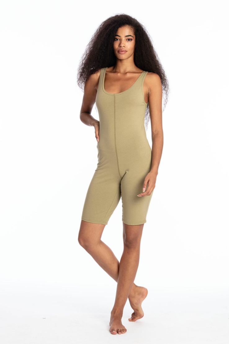 RAVENS VIEW IBIZA Damen vegan Spielanzug Banyan Dark Aloe