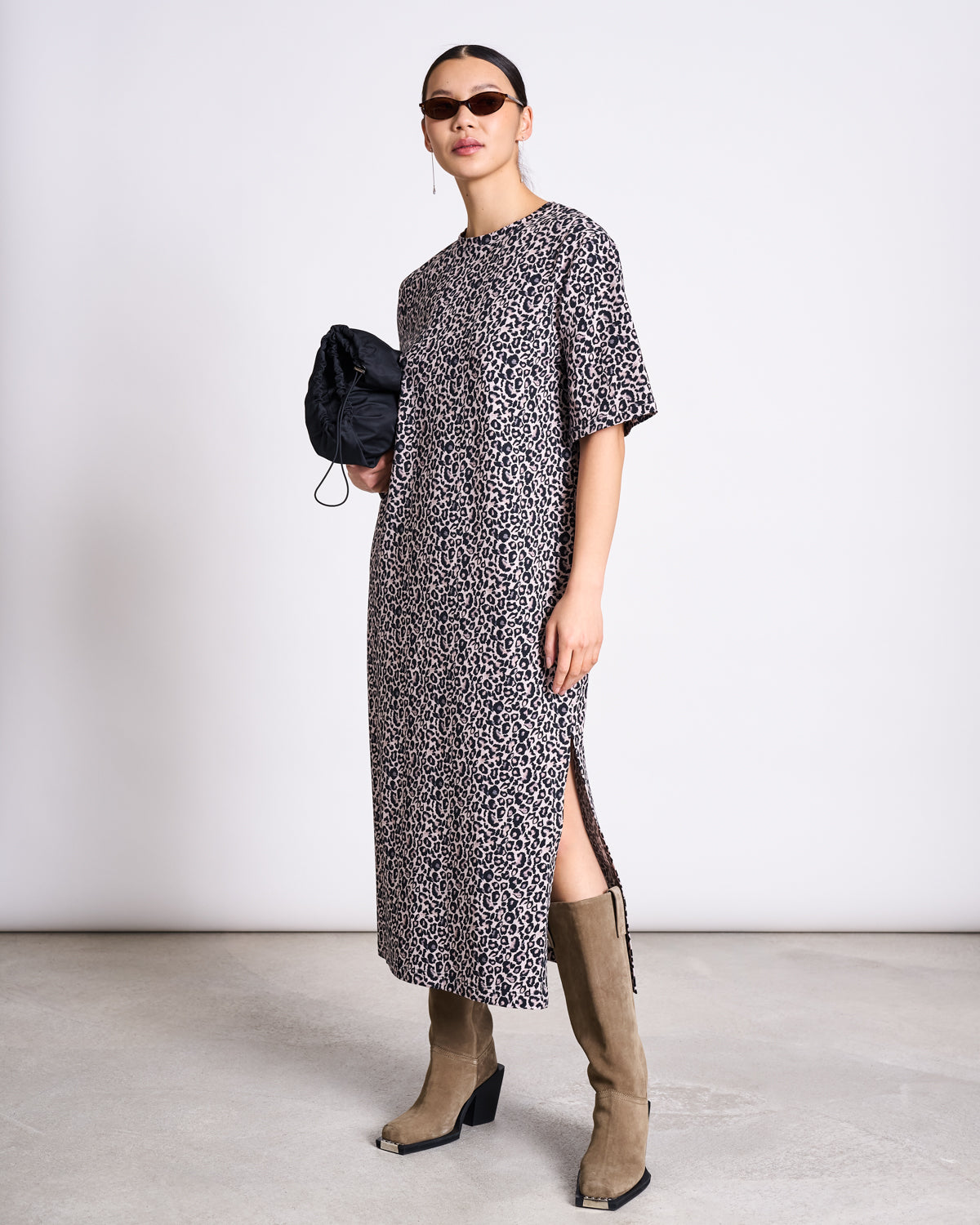 96614 - JAN N JUNE Damen vegan Hemdkleid Crovie Leo Print 96614 - JAN N JUNE Damen vegan Hemdkleid Crovie Leo Print