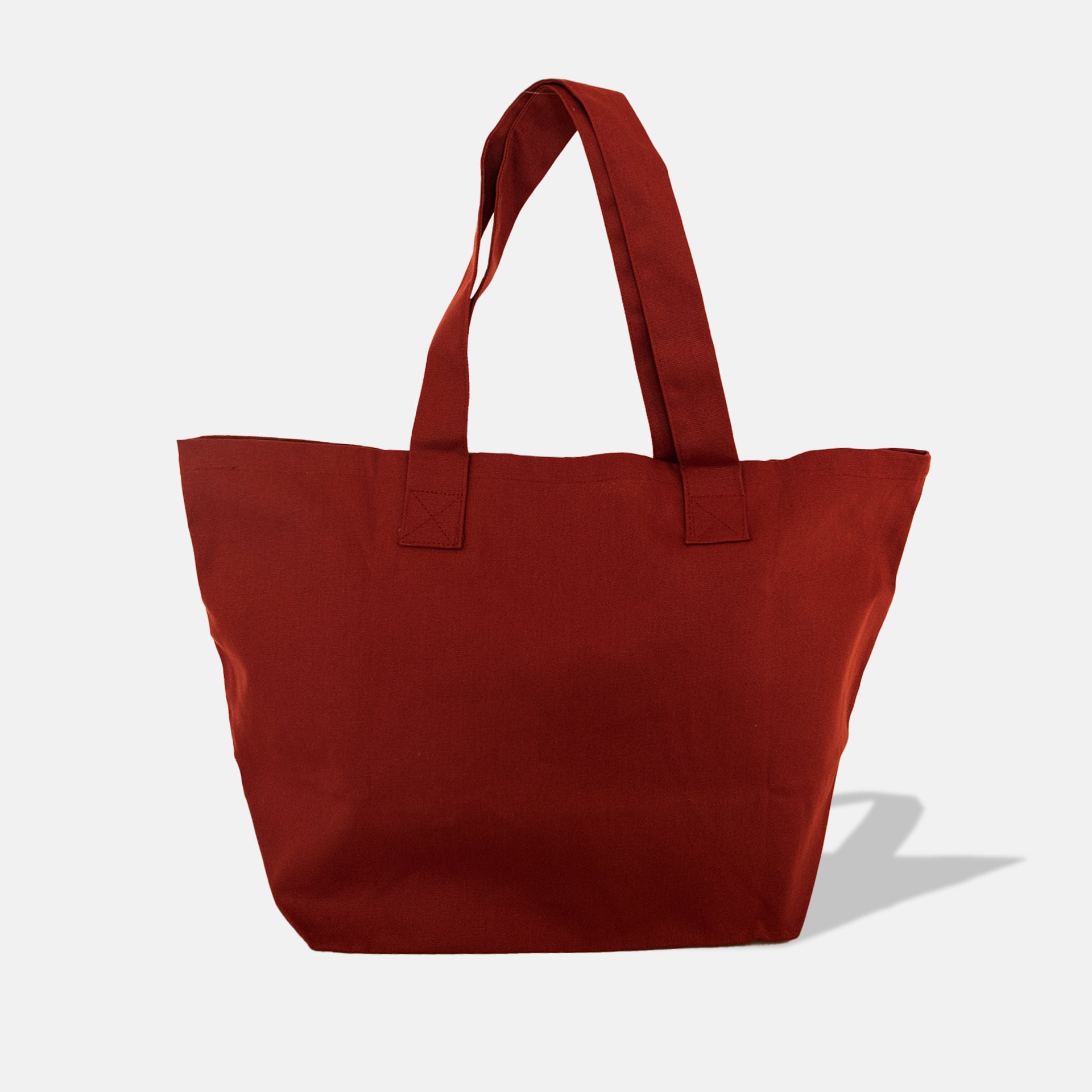 SAYE Totebag Walk The Talk Dark Red