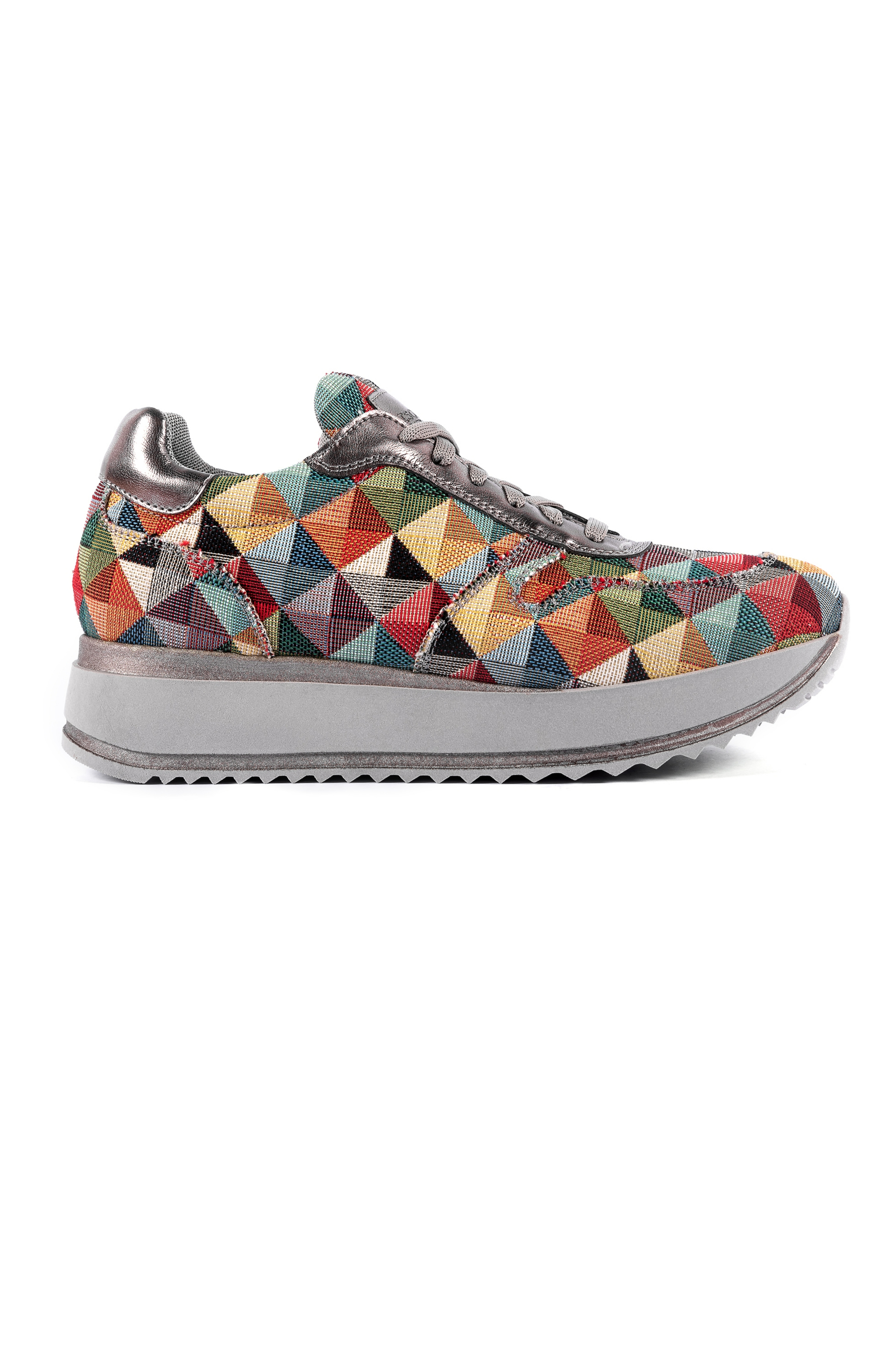 Risorse Future Damen vegan Sneaker Asia Pyramide Multicolor