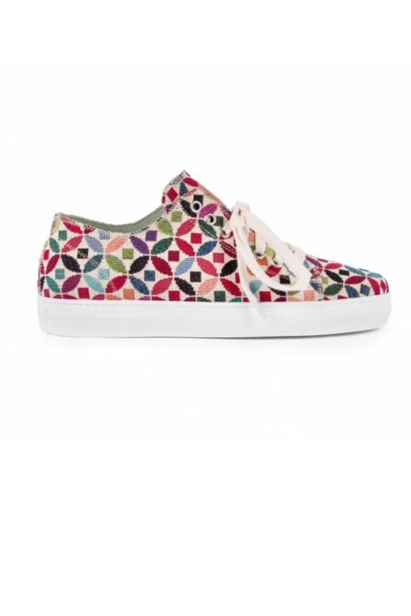 Risorse Future Damen vegan Sneaker Low Scout Fußball Multicolor