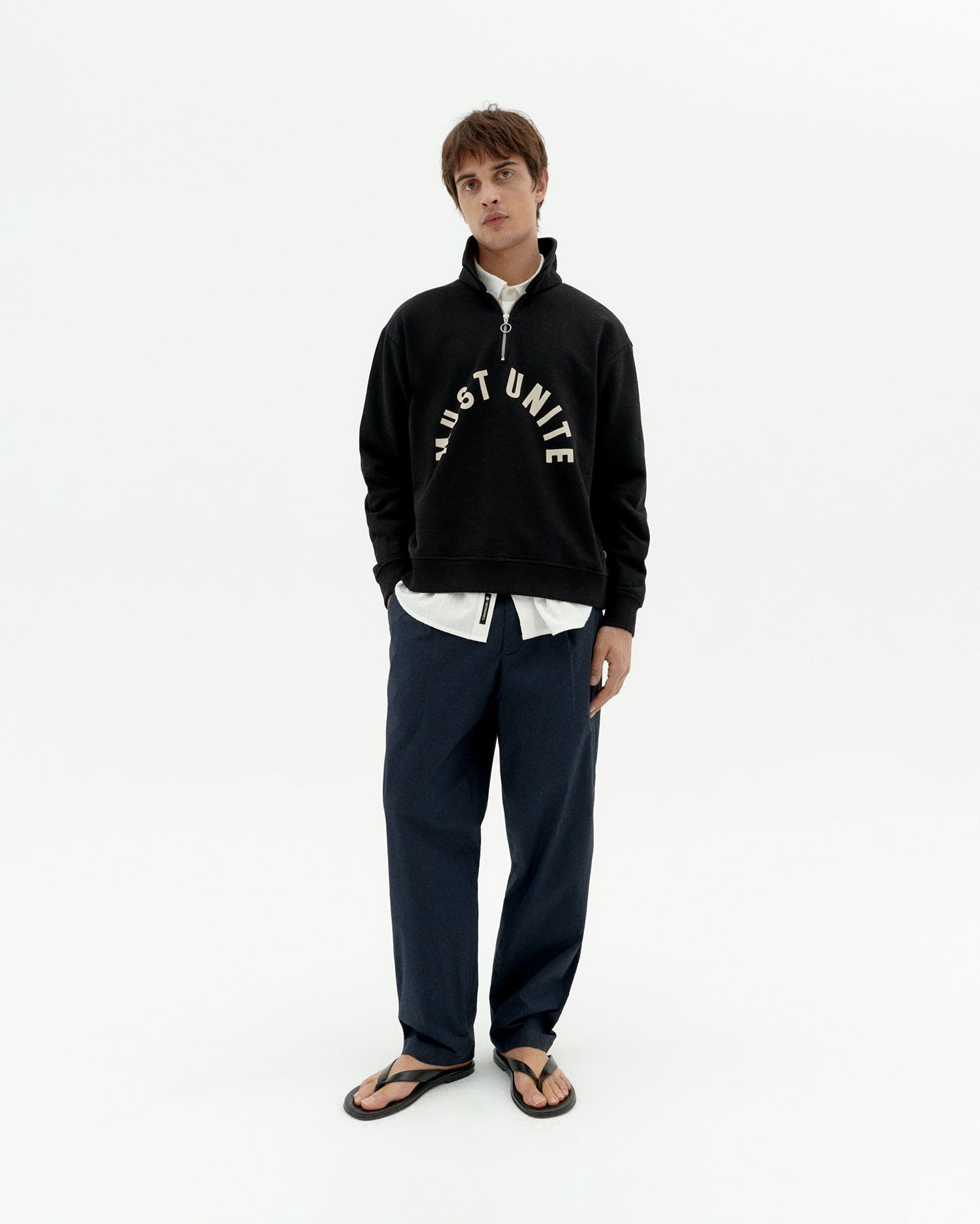 Thinking MU men vegan Sweatshirt Must Unite Gallagher Black