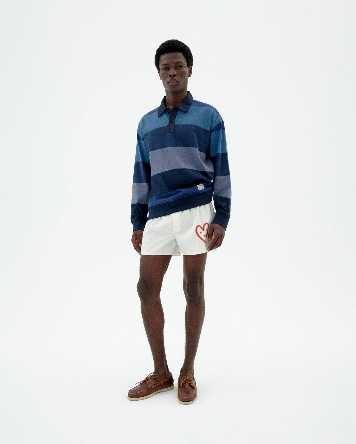 Thinking MU Boxer Shorts Heart White