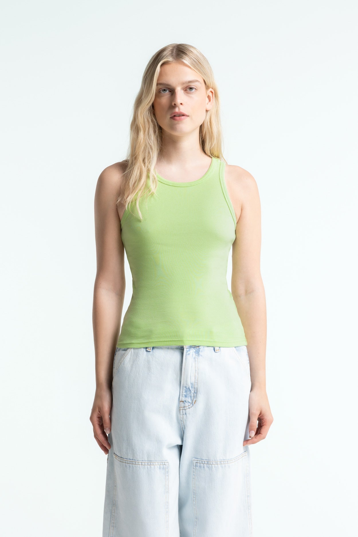 Kings of Indigo womens vegan Top Kerry Butterfly Green