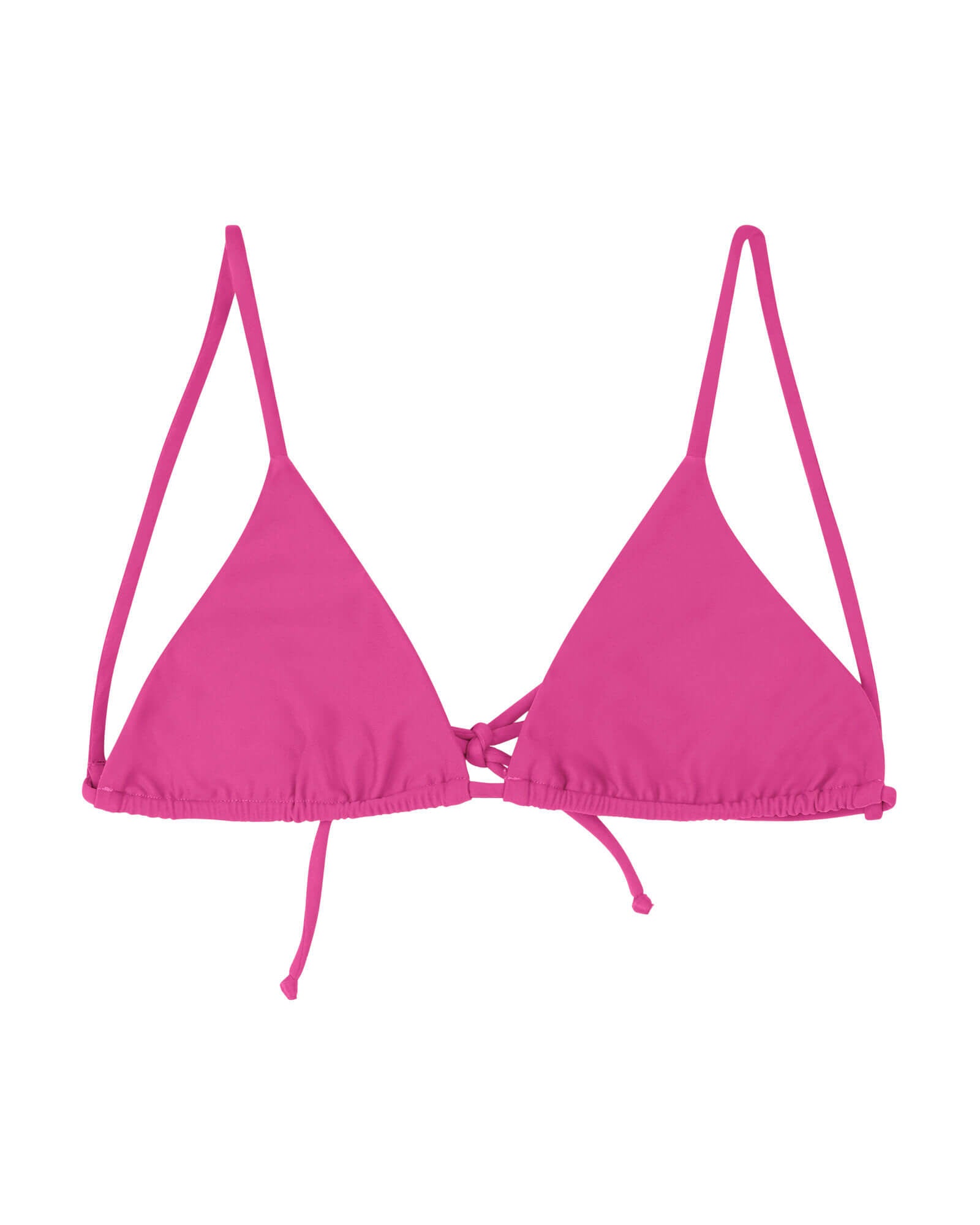 MATONA womens vegan Triangle Bikini Top Purple