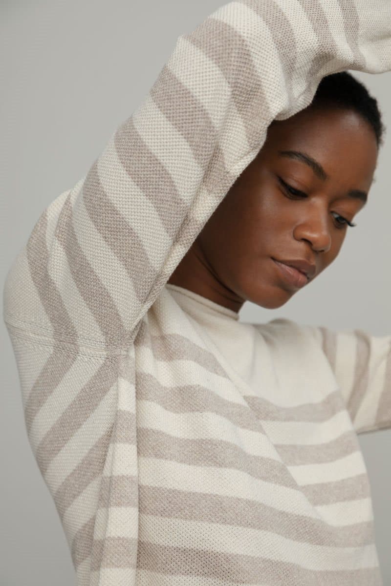 Rifo-Lab womens vegan Sweatshirt Susi White