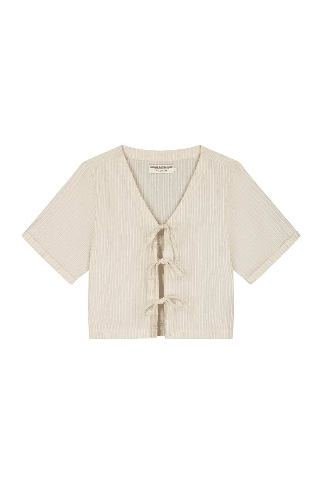 Image of Kuyichi dames vegan Bovenkant Beau Beige