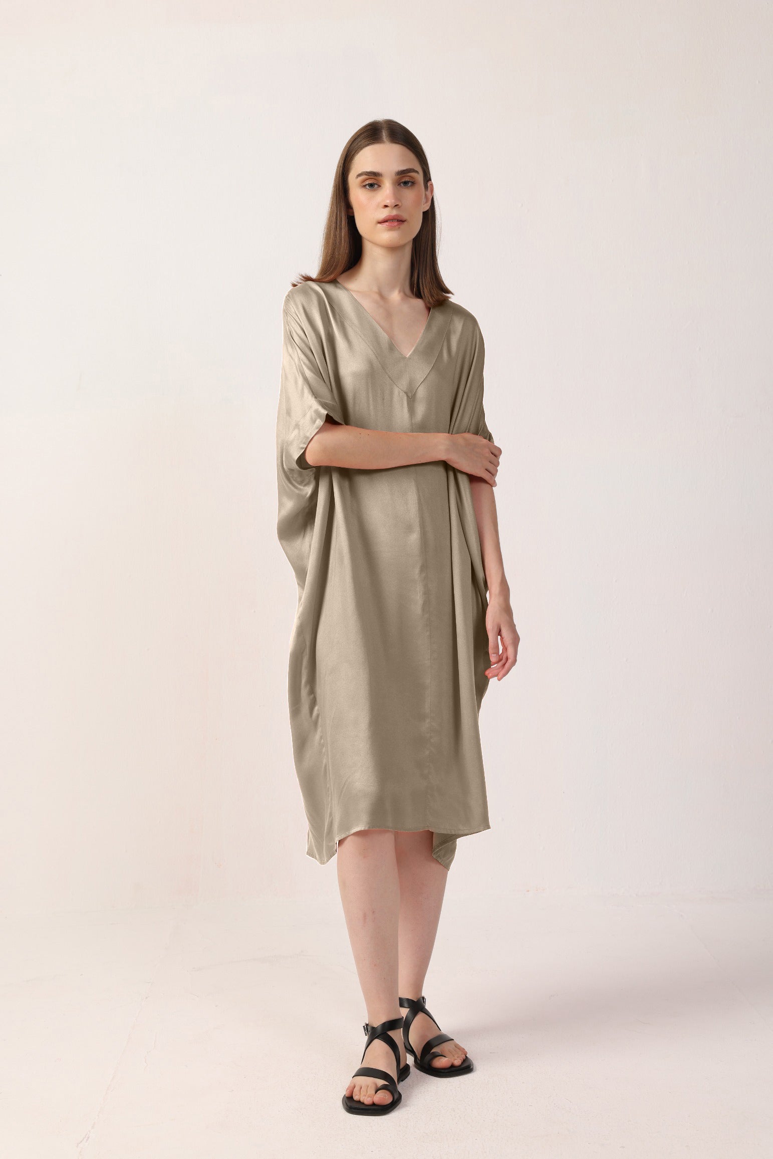 Neu Nomads US Francine Kaftan Stone Beige