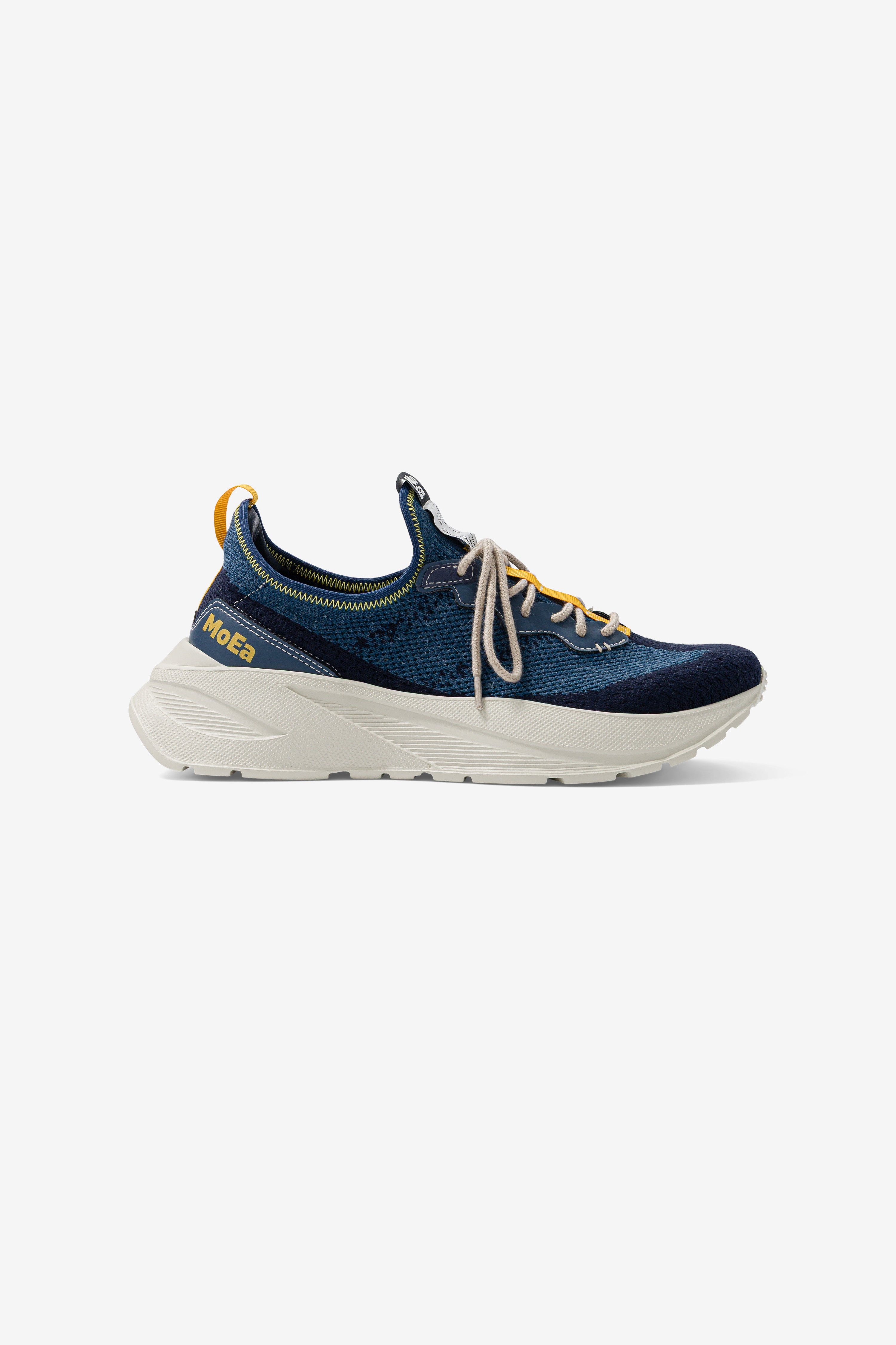 MoEa Herren vegan Sneaker Gen6 Pilz Blau