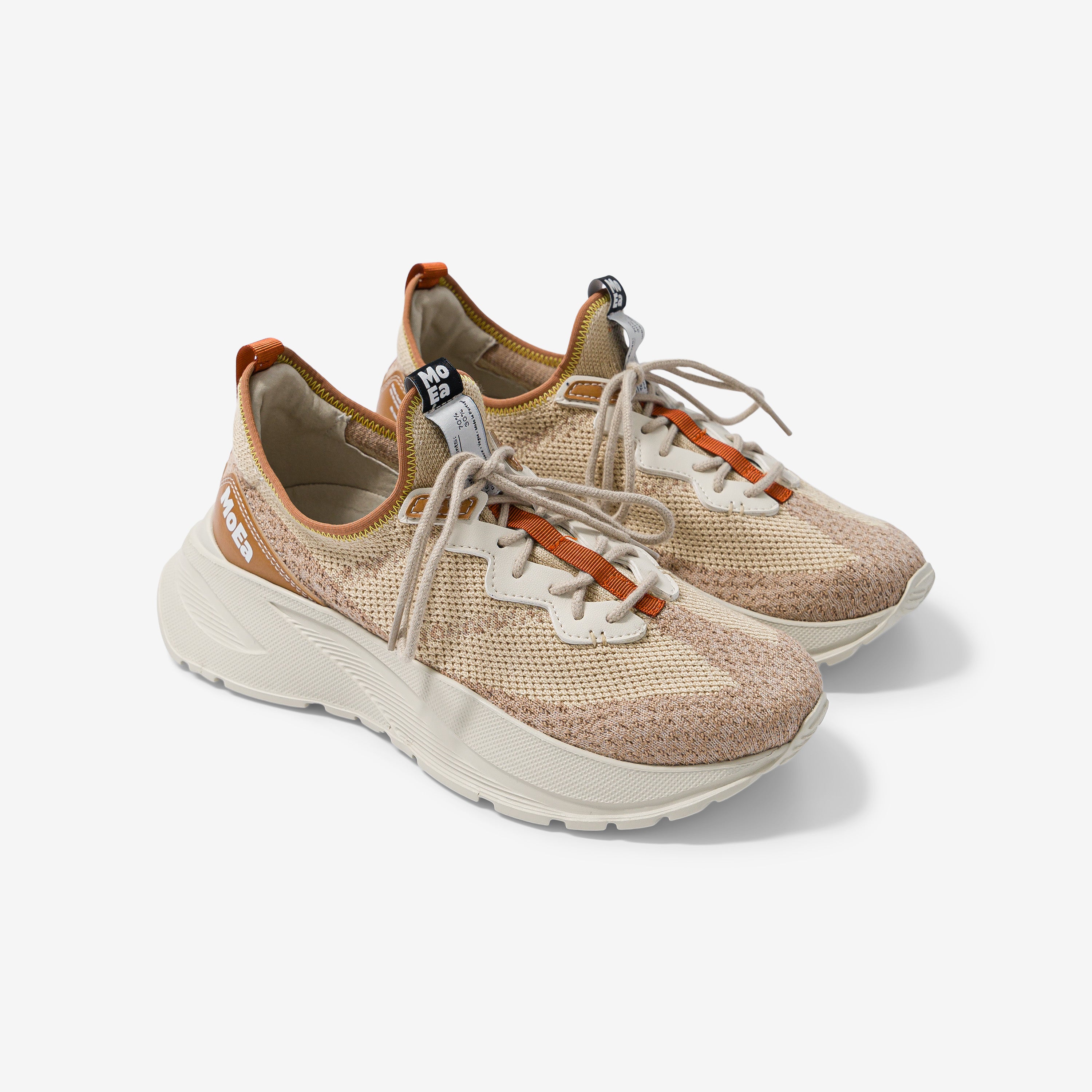 MoEa men vegan Sneakers Gen6 Corn Brown