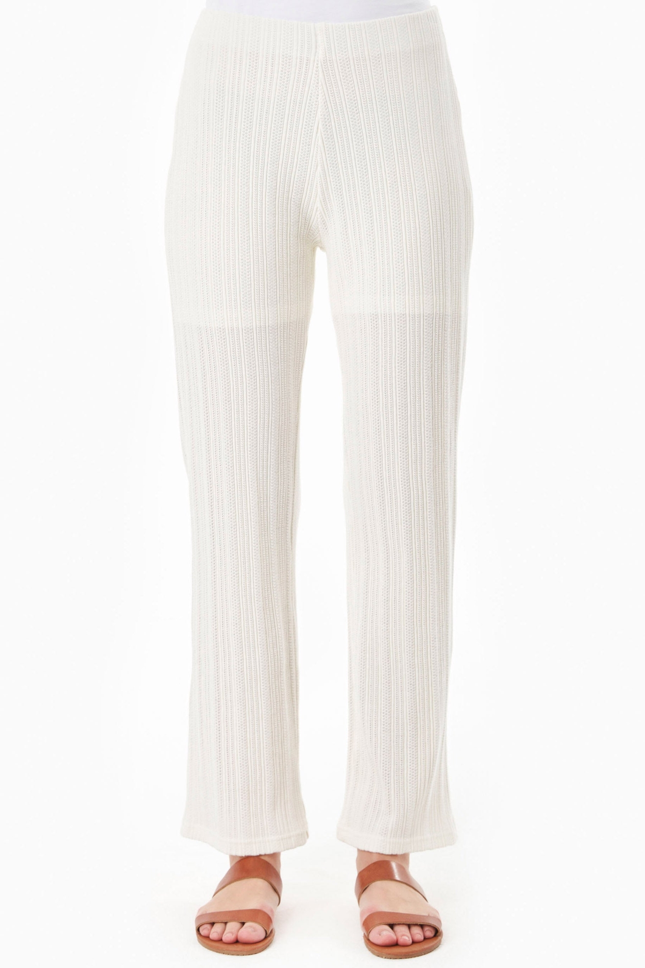 Image of ORGANICATION dames vegan Broek Off White