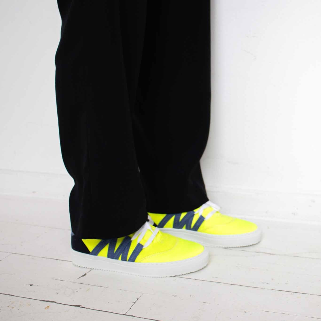 VAER men vegan Sneakers Stark Phoenix Yellow/Blue