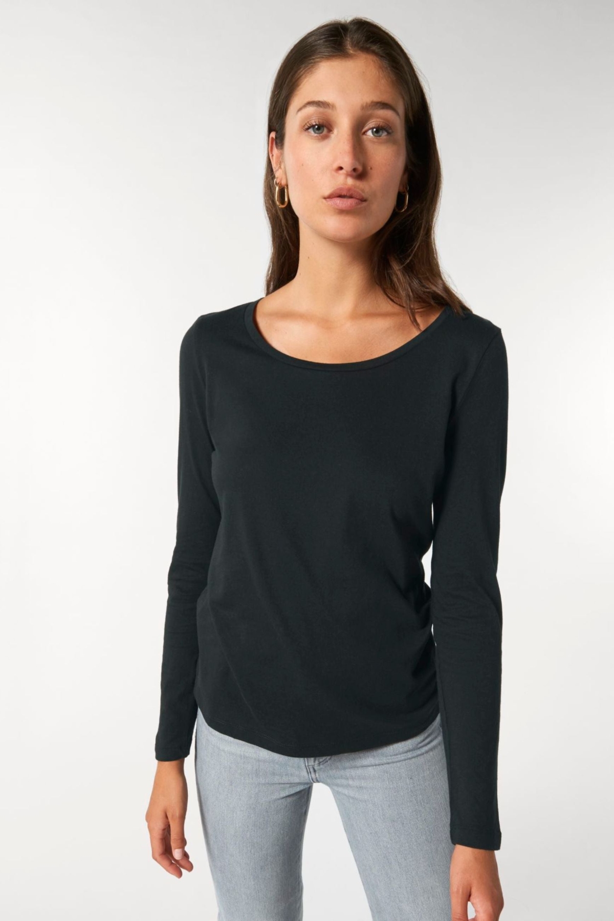 TORLAND womens vegan Longsleeve Singer Black