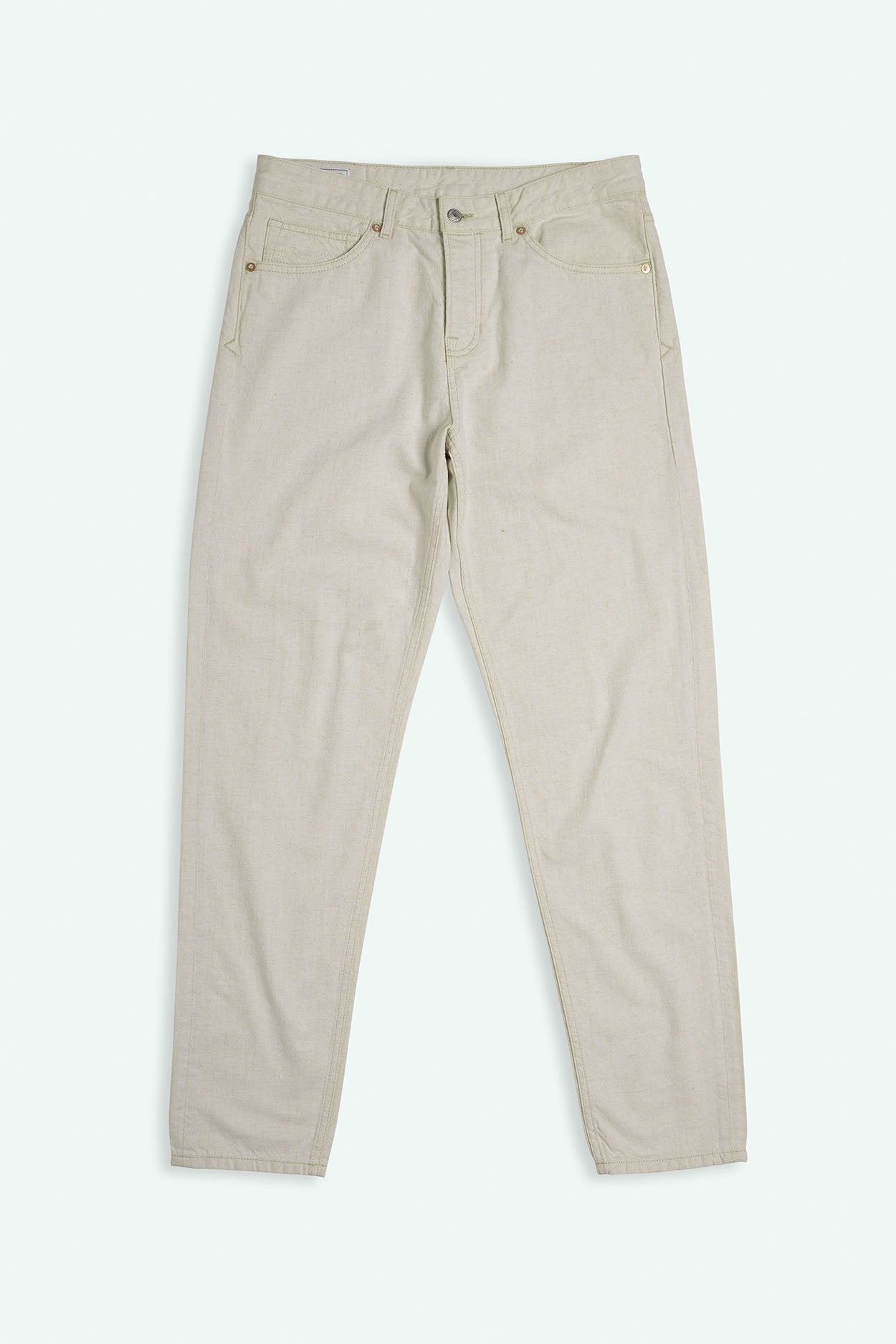 Kings of Indigo men vegan Jeans Sushan Amsterdam Undyed