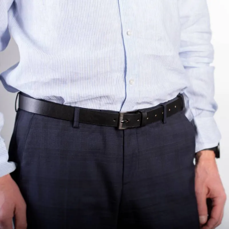 VE-Lifestyle Gürtel Theo Elegant Dark Silver / Dark Gray