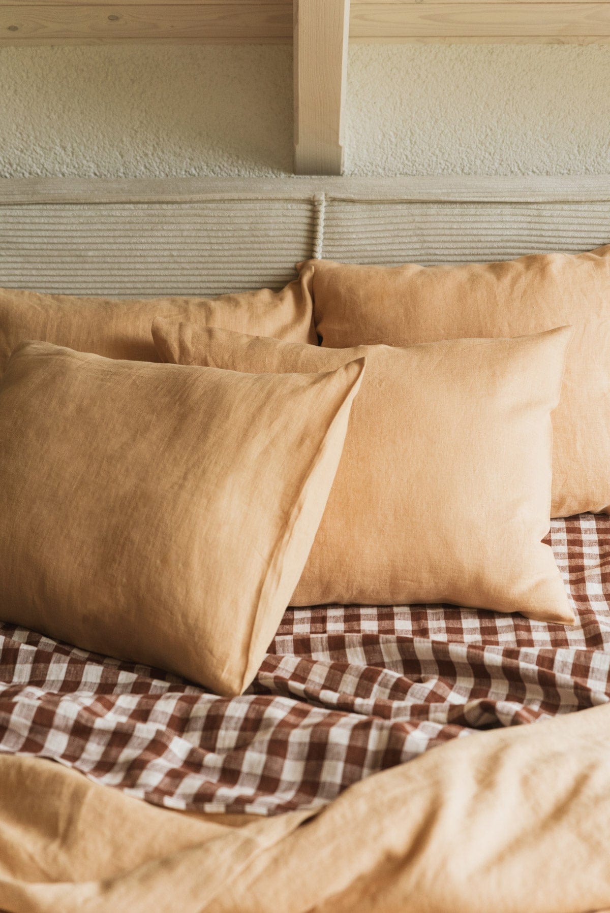 AmourLinen Bettbezug Senf
