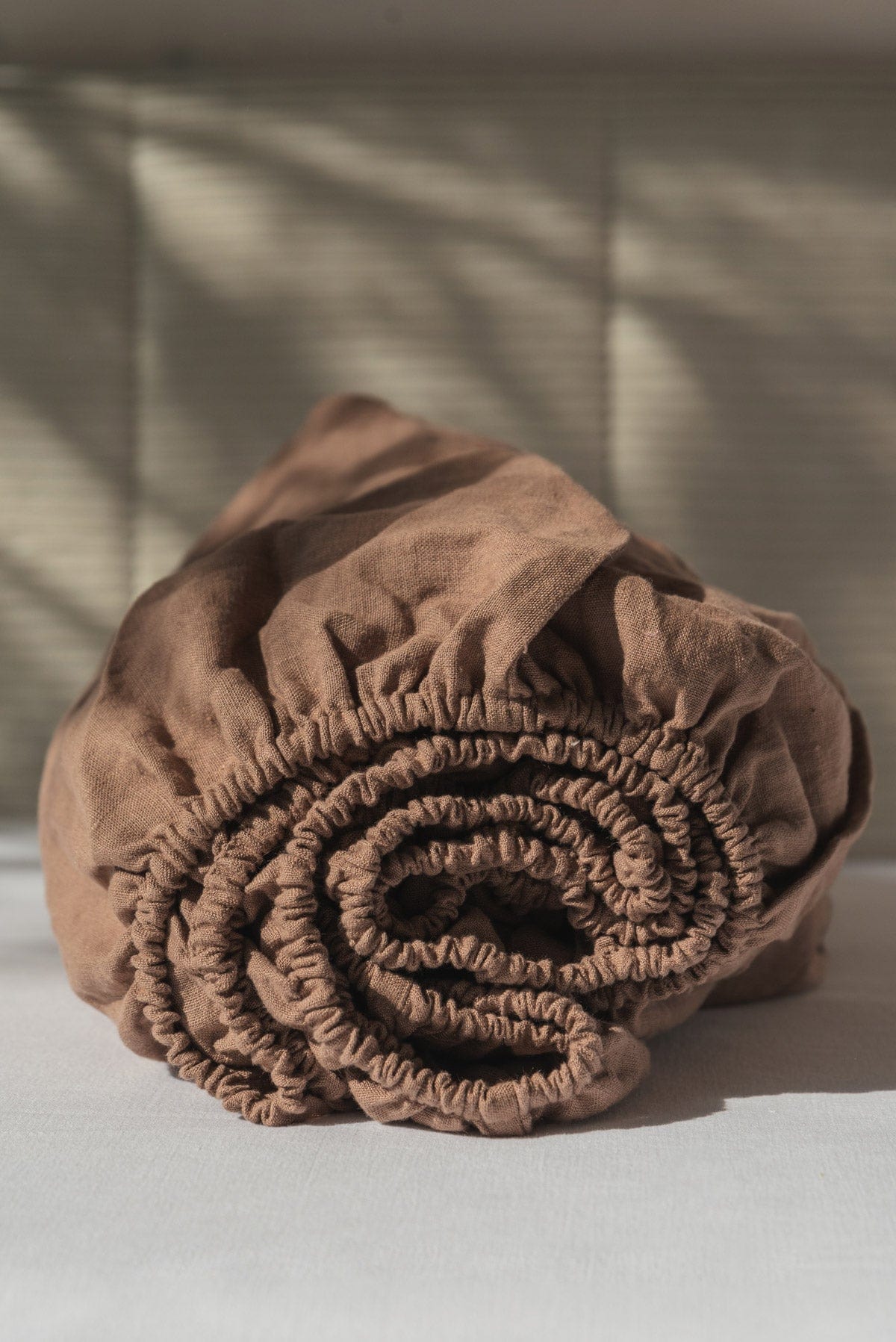 AmourLinen Set Bettlaken Rosy Brown