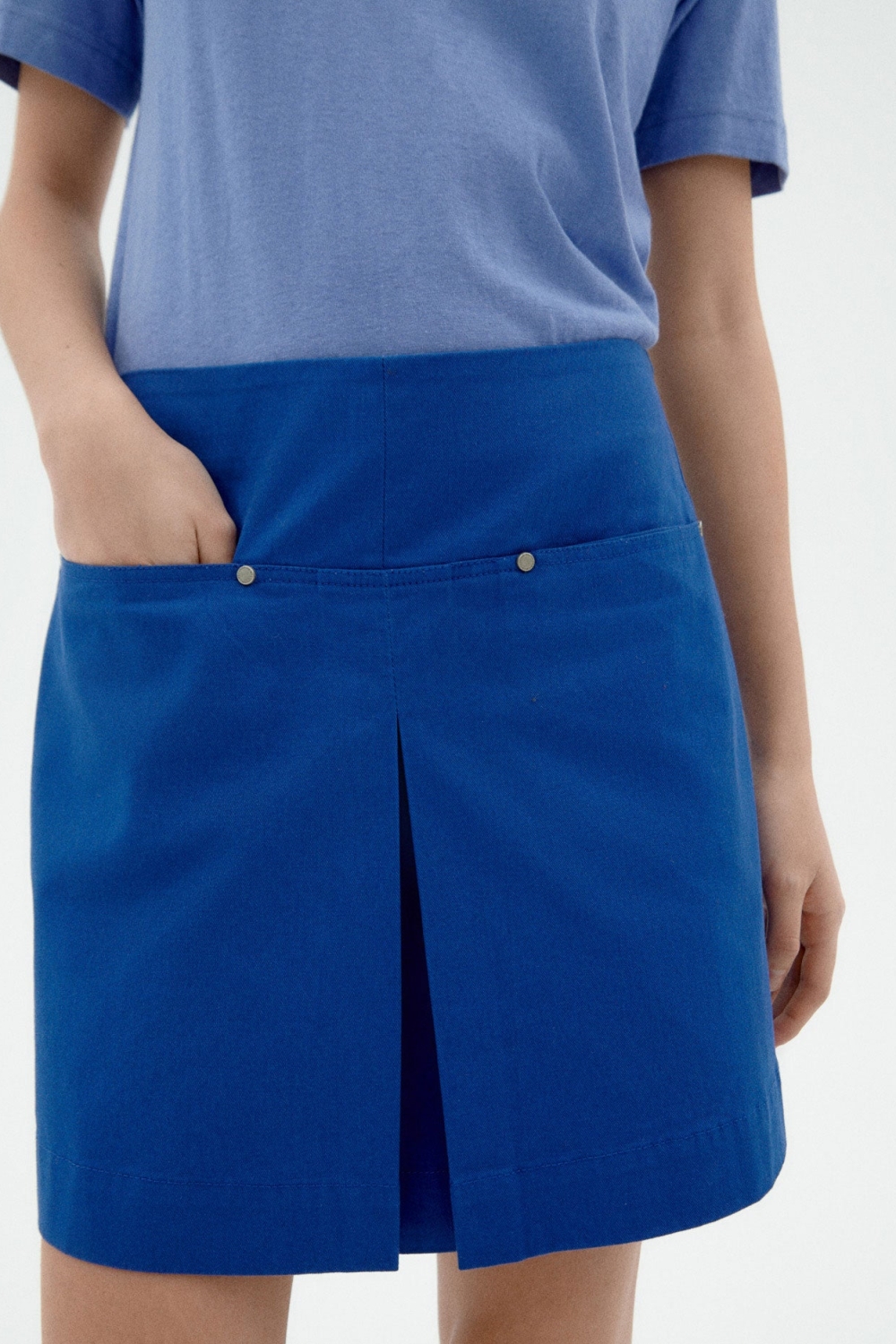 Image of Thinking MU dames vegan Rok Mabel Blauw
