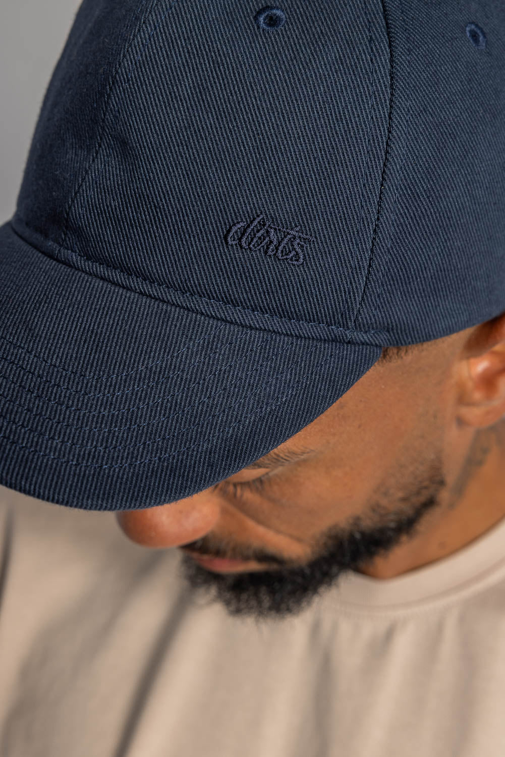 DIRTS men vegan Basecap Unisex Denim Saphire Blue