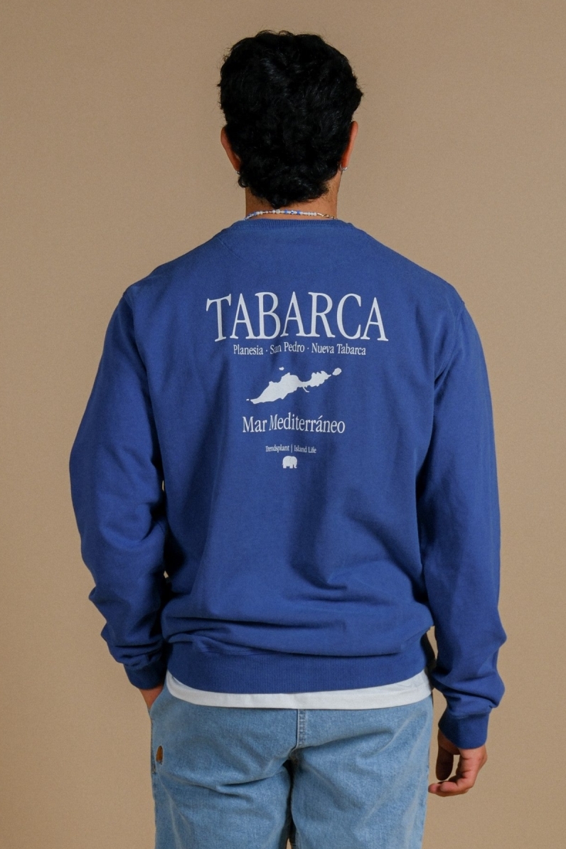 100359 - Herren vegan Pullover Manzanaro Deep Water