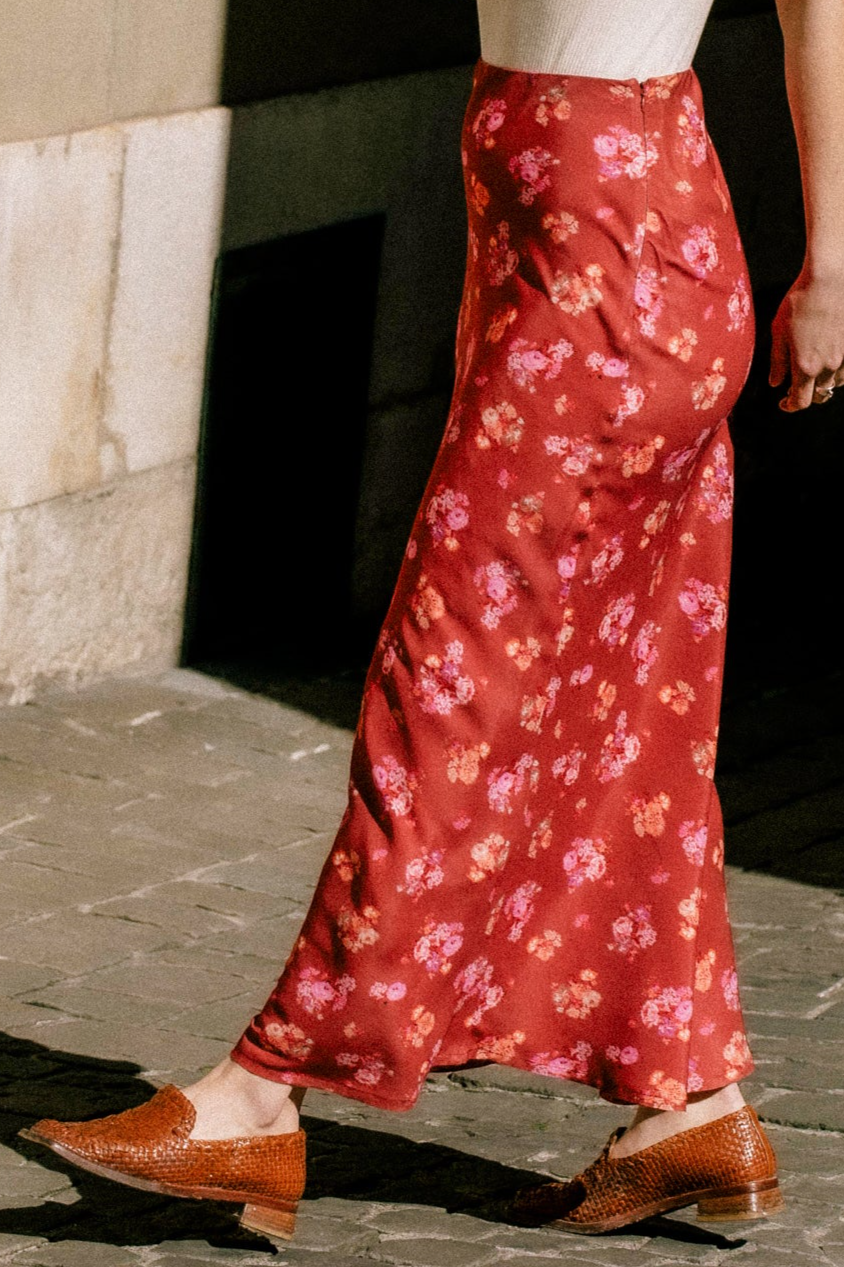 Avani Damen vegan Rock Iris Rot