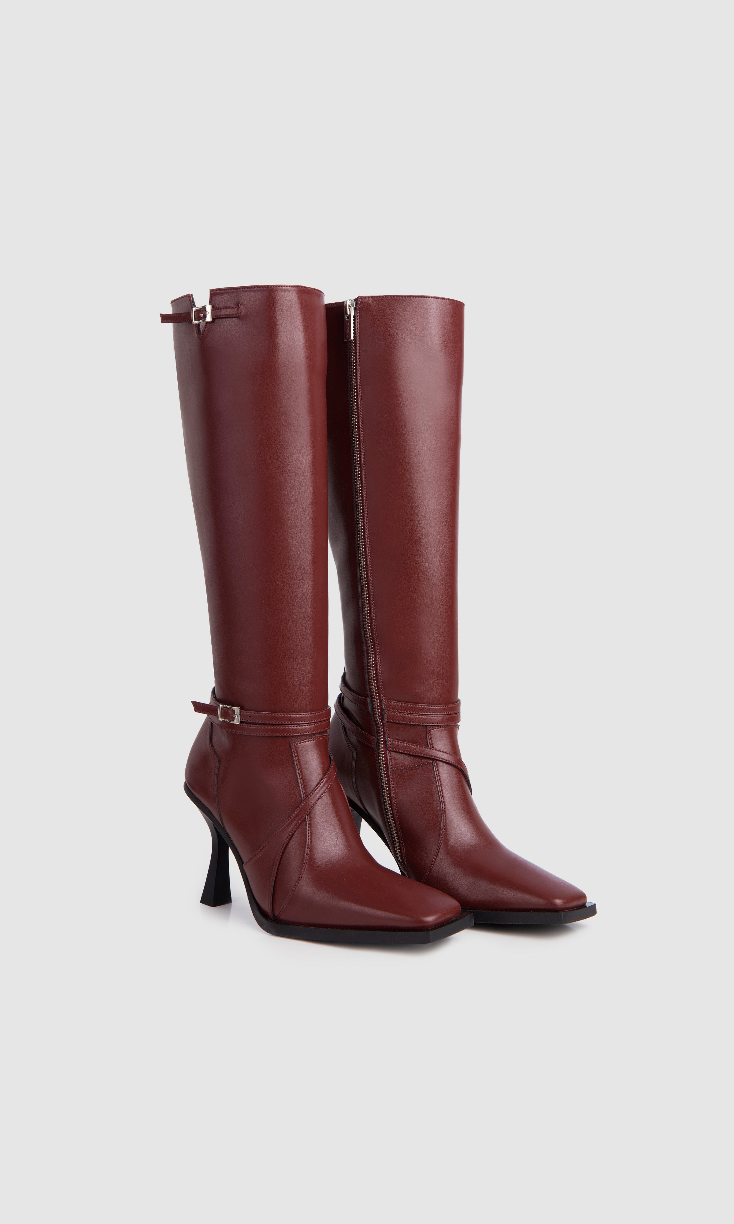 Prev womens vegan Boots Alicia Burgundy