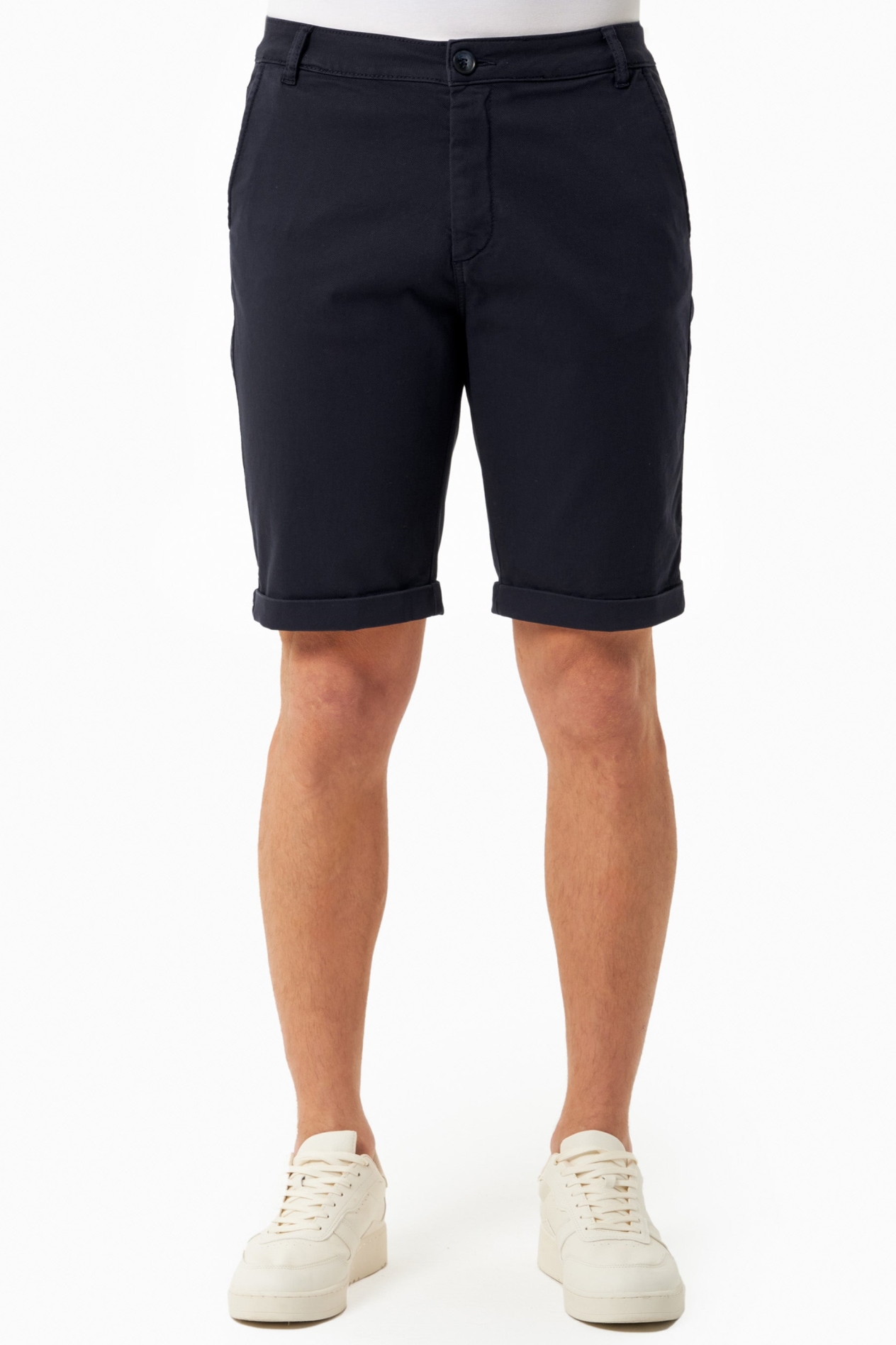 ORGANICATION Herren vegan Shorts Regular Fit Navy Blau