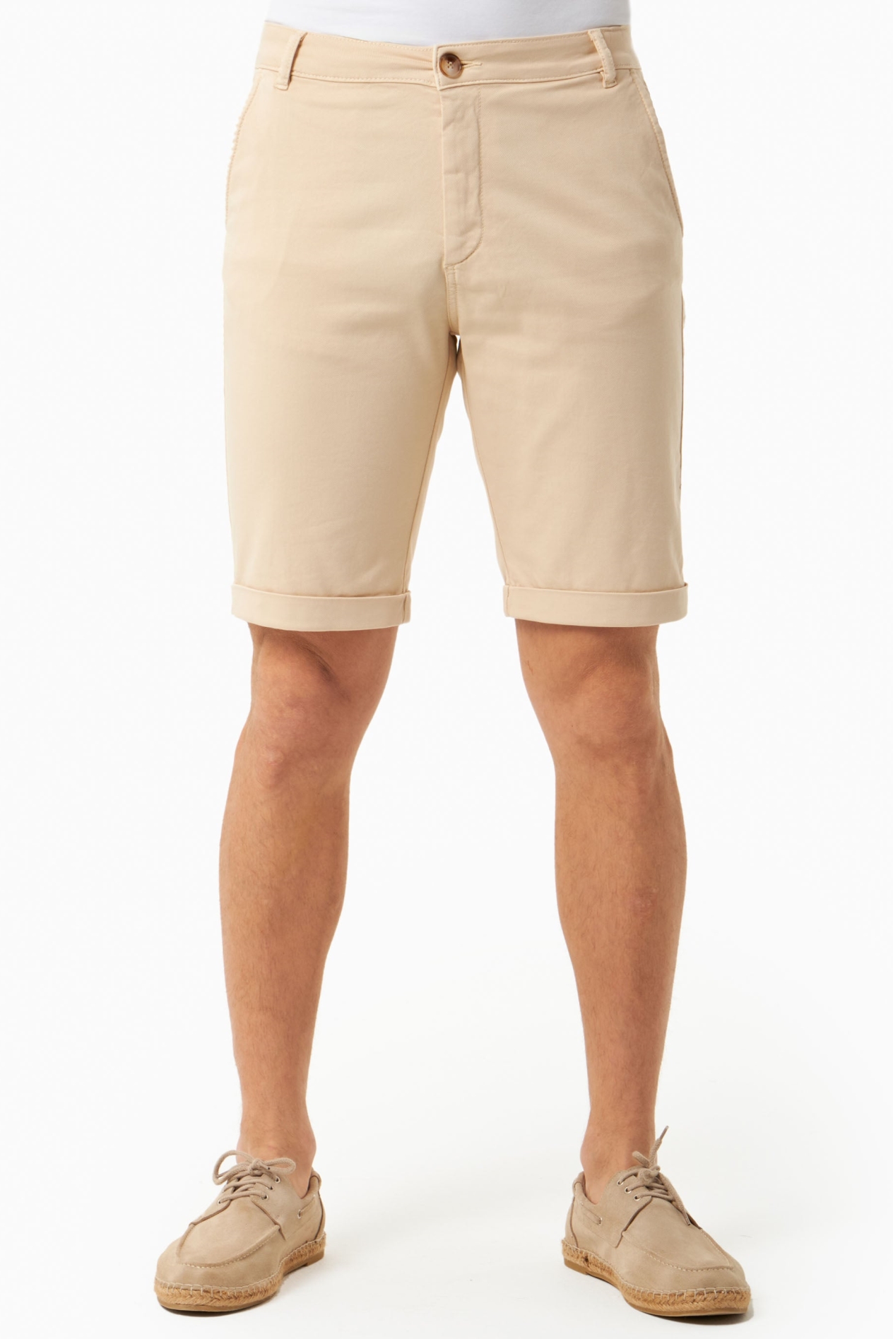 ORGANICATION Herren vegan Shorts Regular Fit Beige