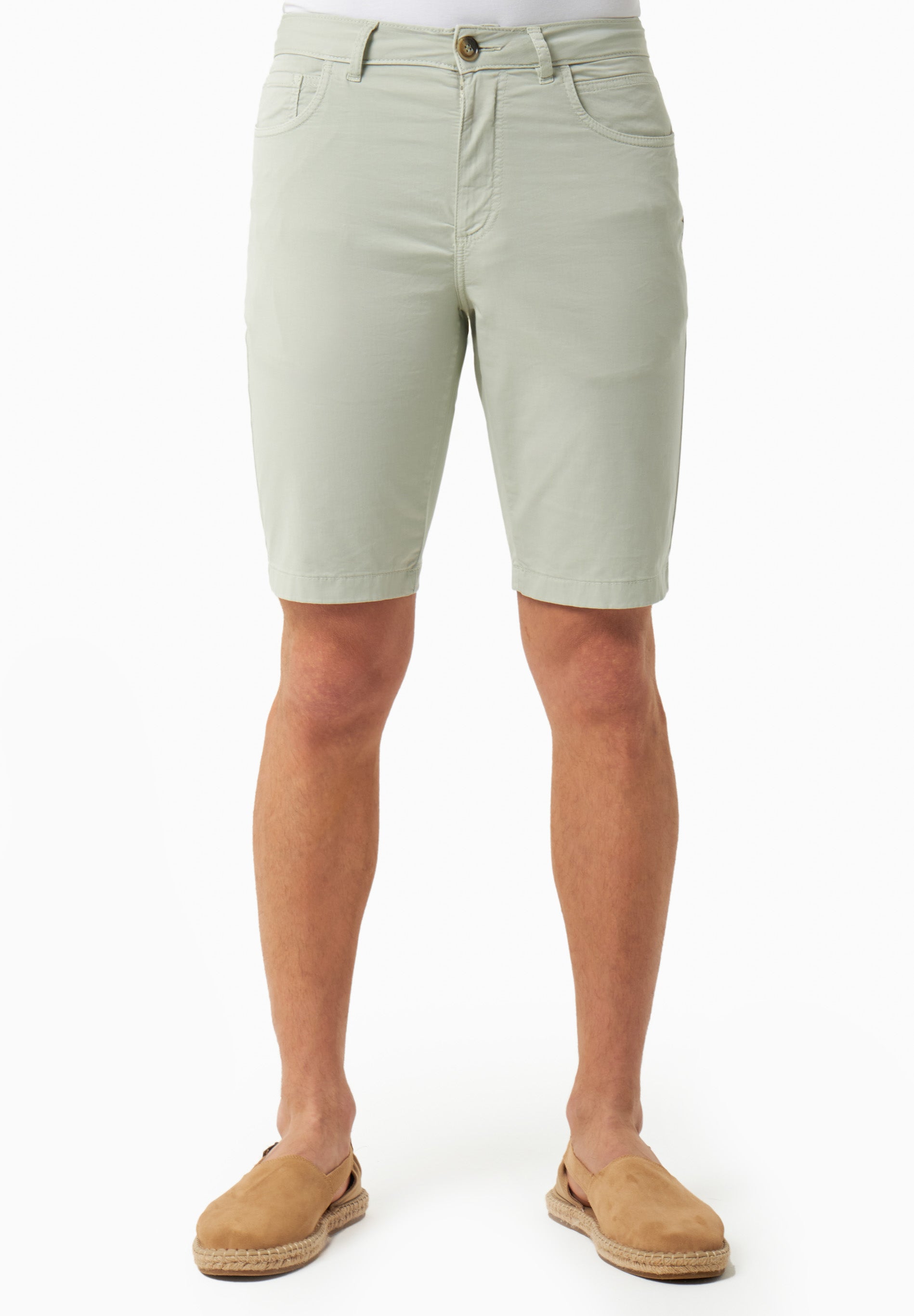 ORGANICATION men vegan Shorts Regular Fit Moss Green
