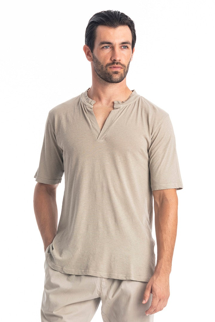 RAVENS VIEW IBIZA Herren vegan T-Shirt Cruise Stone