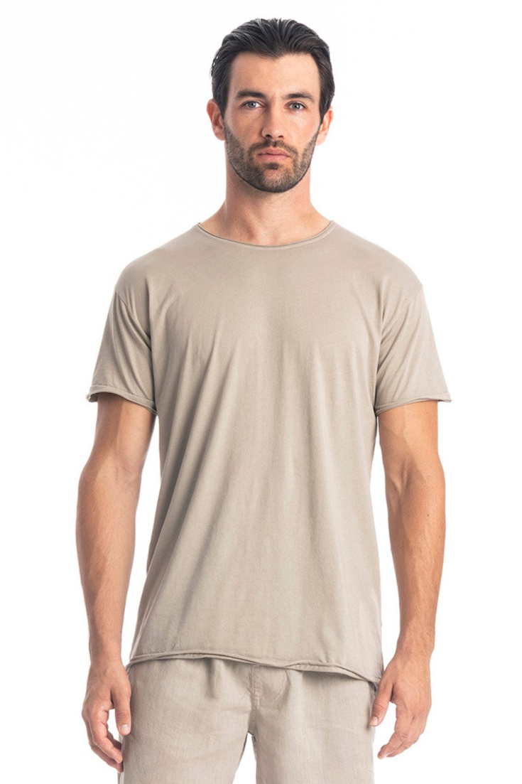 RAVENS VIEW IBIZA Herren vegan T-Shirt Rundhalsausschnitt Wild Stone