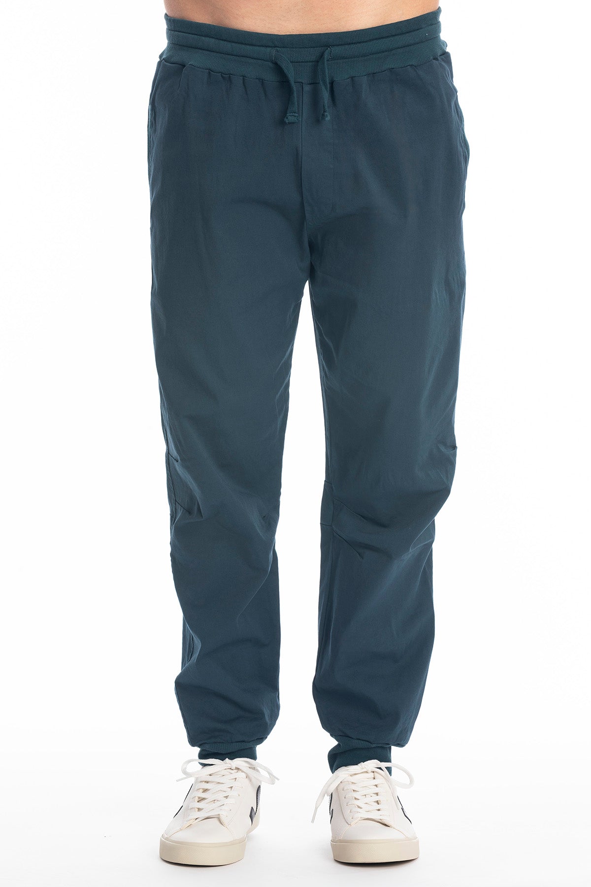 Image of RAVENS VIEW IBIZA mannen vegan Broek Santo Ocean Blue