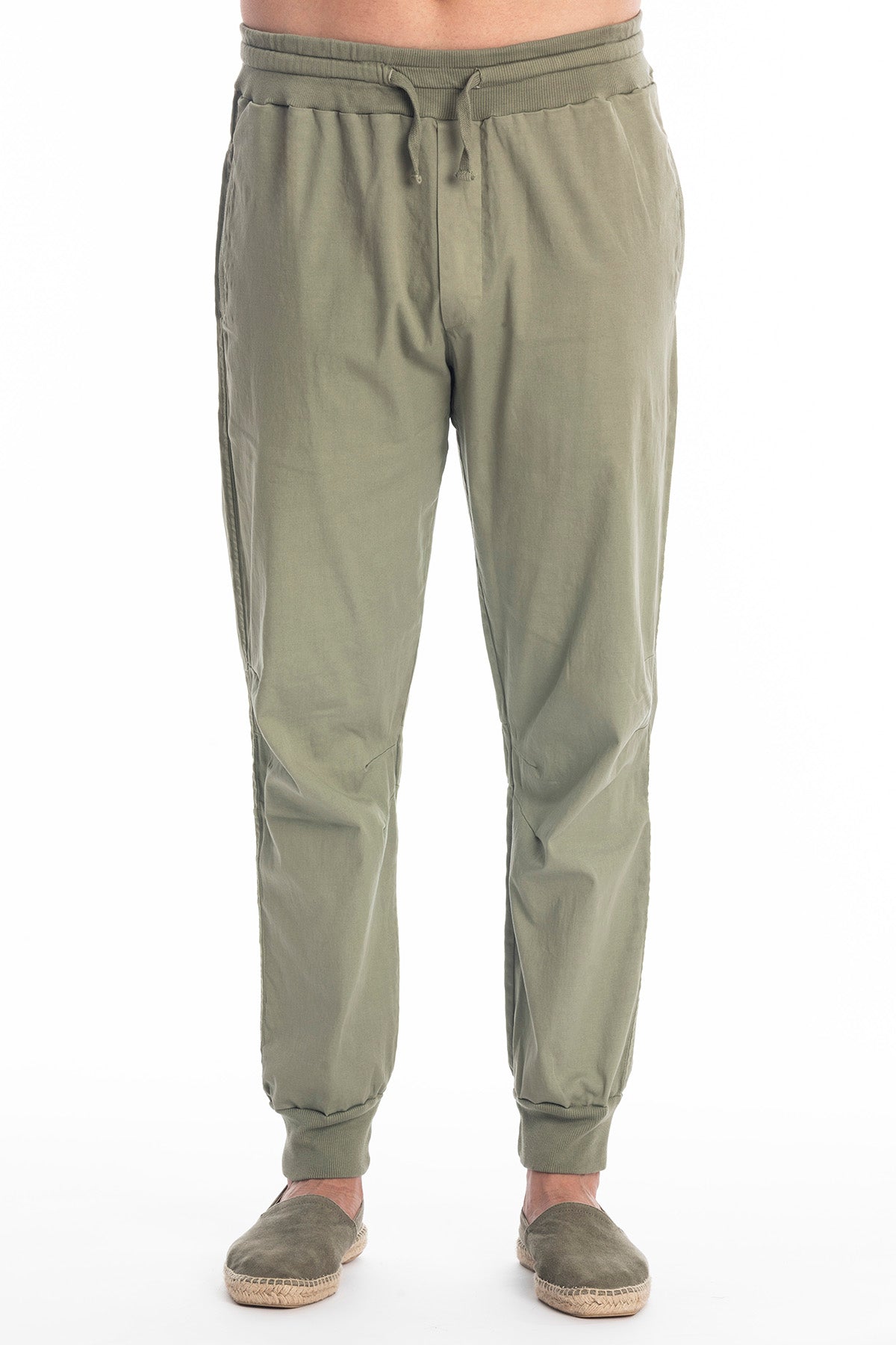 Image of RAVENS VIEW IBIZA mannen vegan Broek Santo Khaki